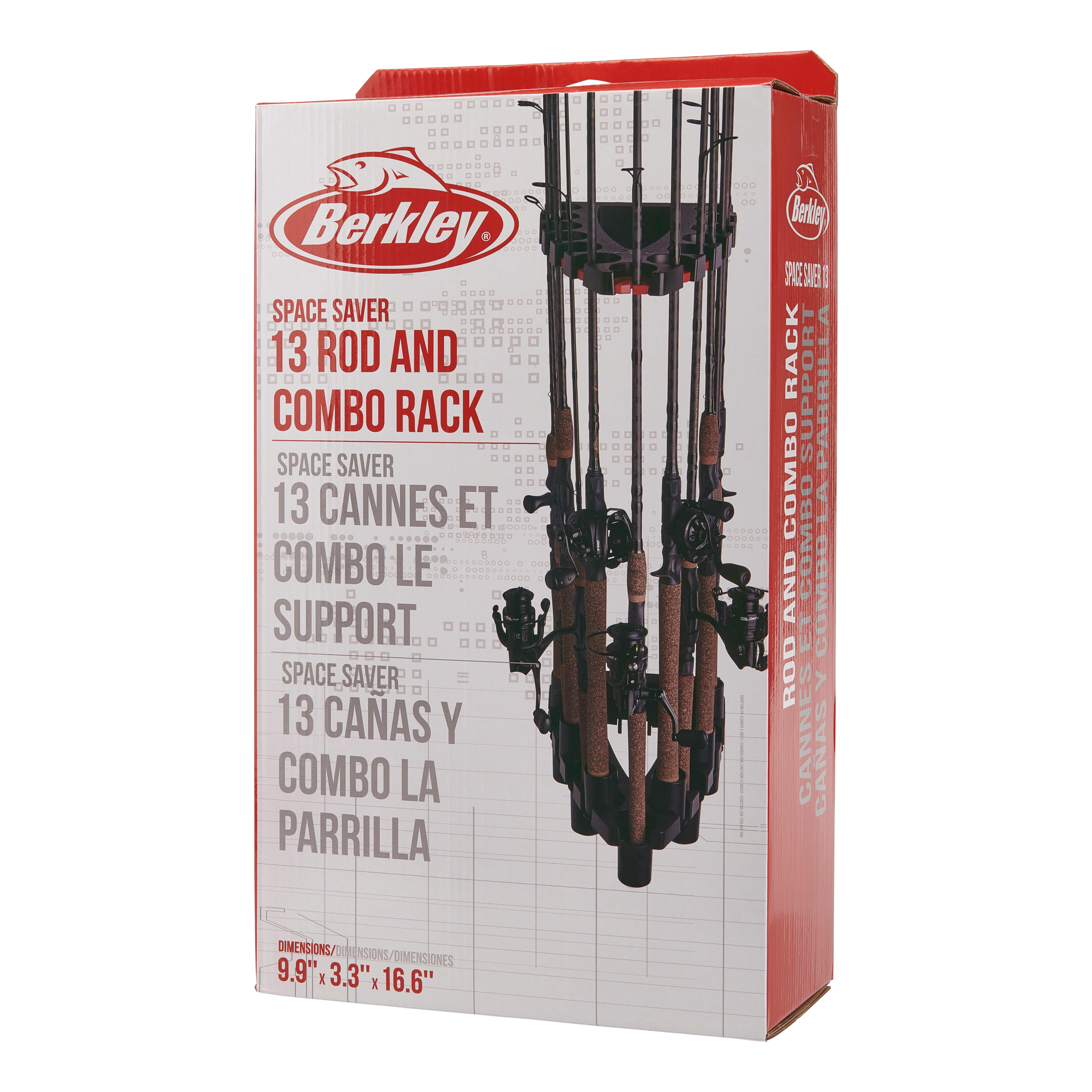 Berkley® Space Saver 13-Rod Rack