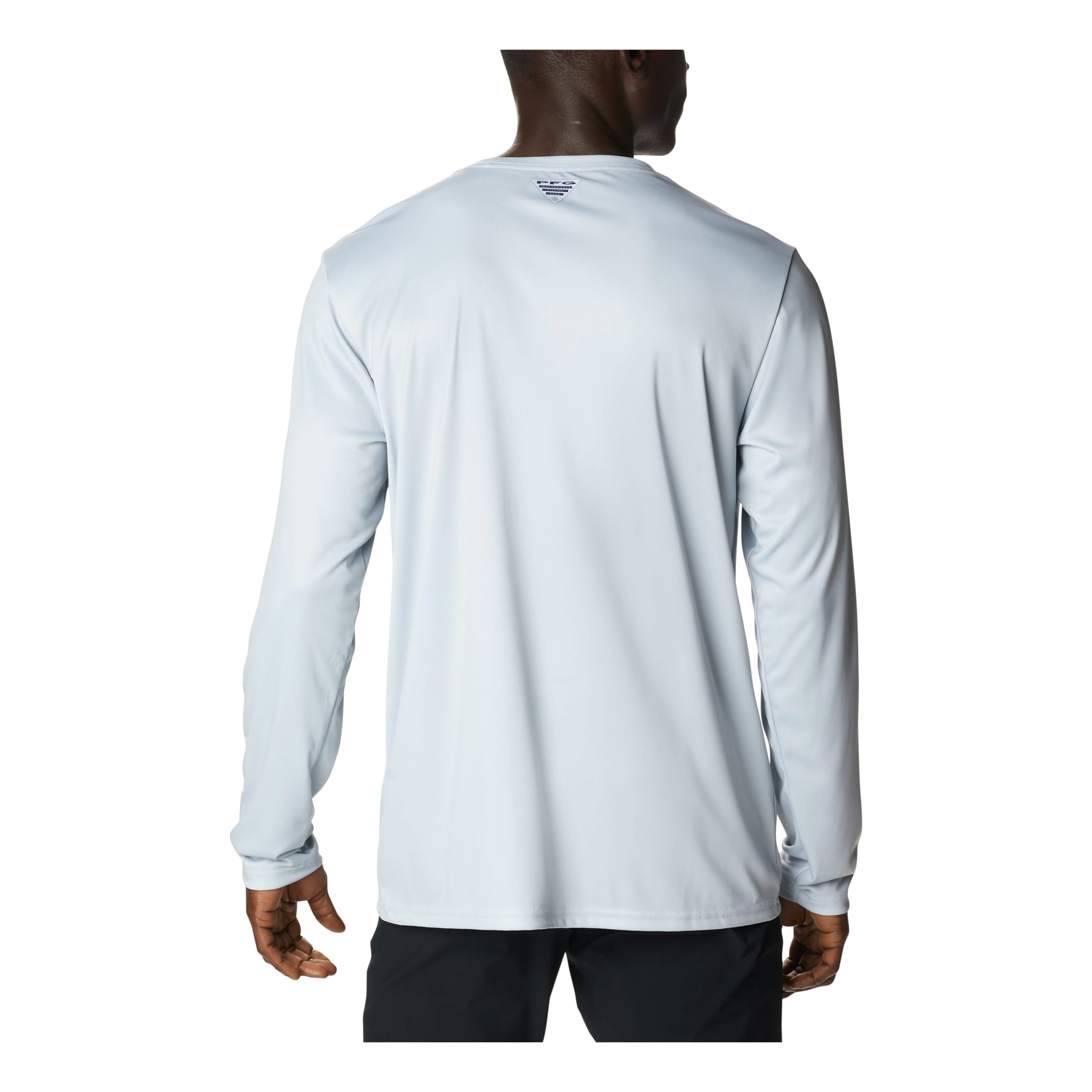 Columbia® Men's Terminal Tackle™ PFG Logo Print Long-Sleeve Shirt