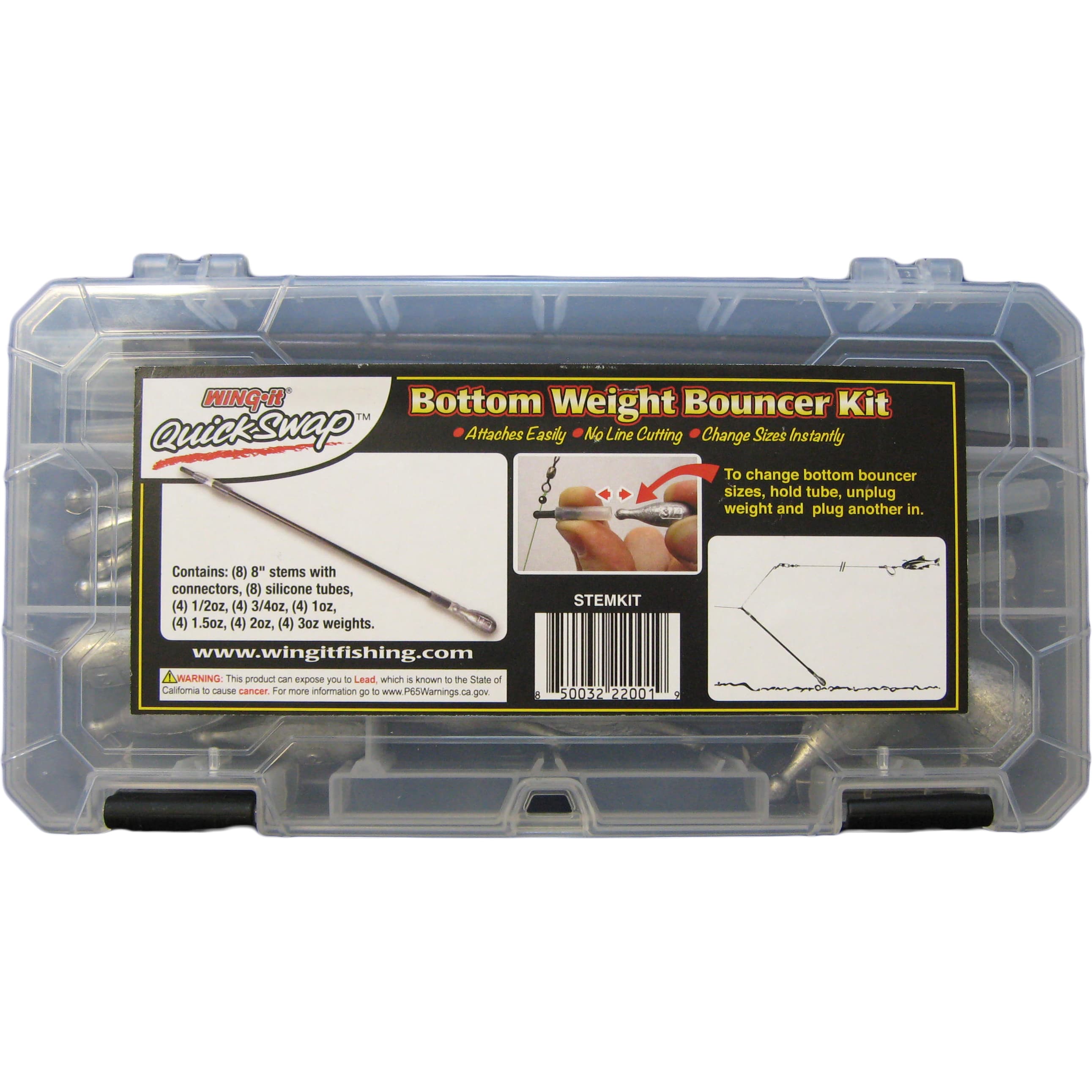 Wing-It Bottom Weight Bottom Bouncer Kit - Cabelas - WING IT - Weights
