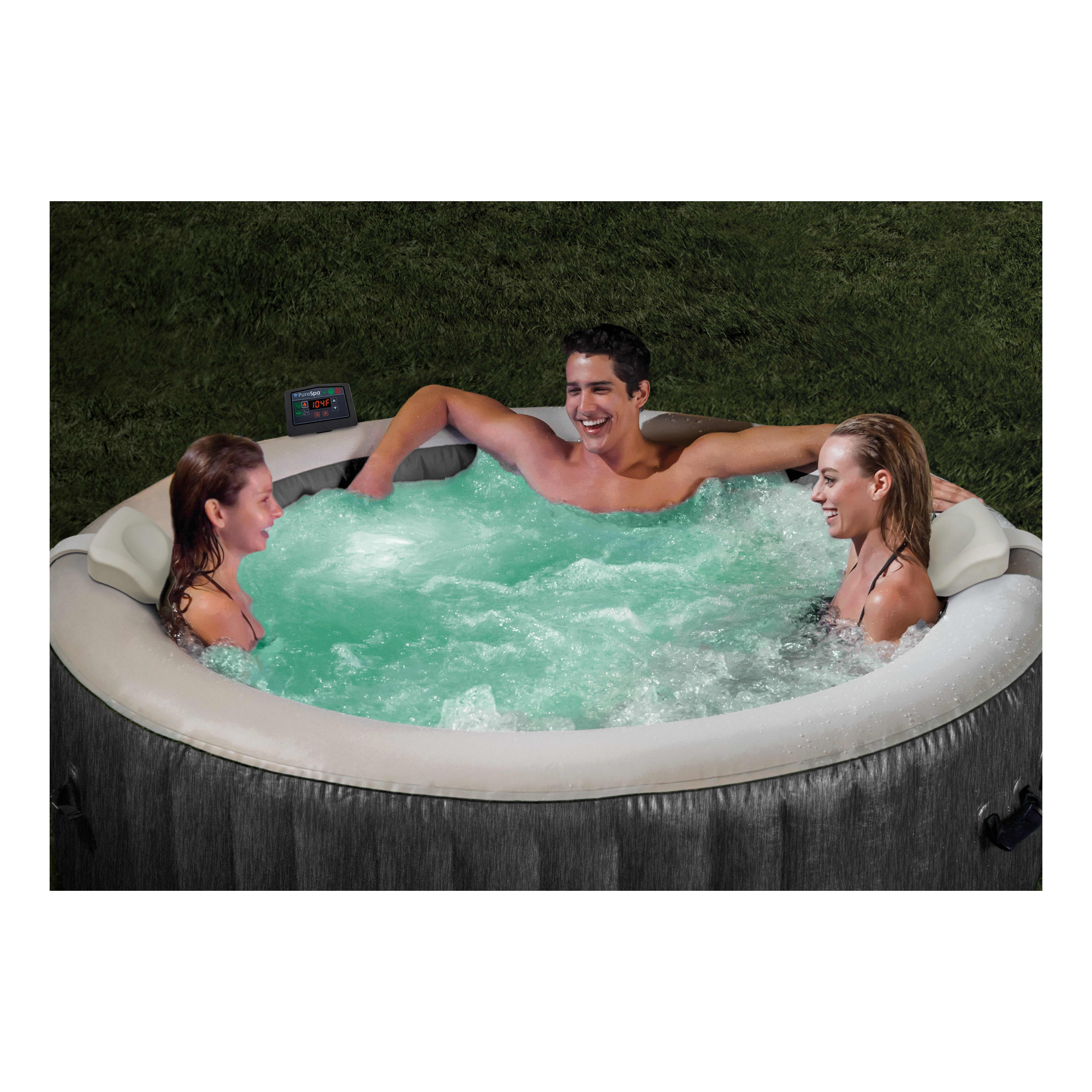 Intex® PureSpa Greywood Deluxe Set