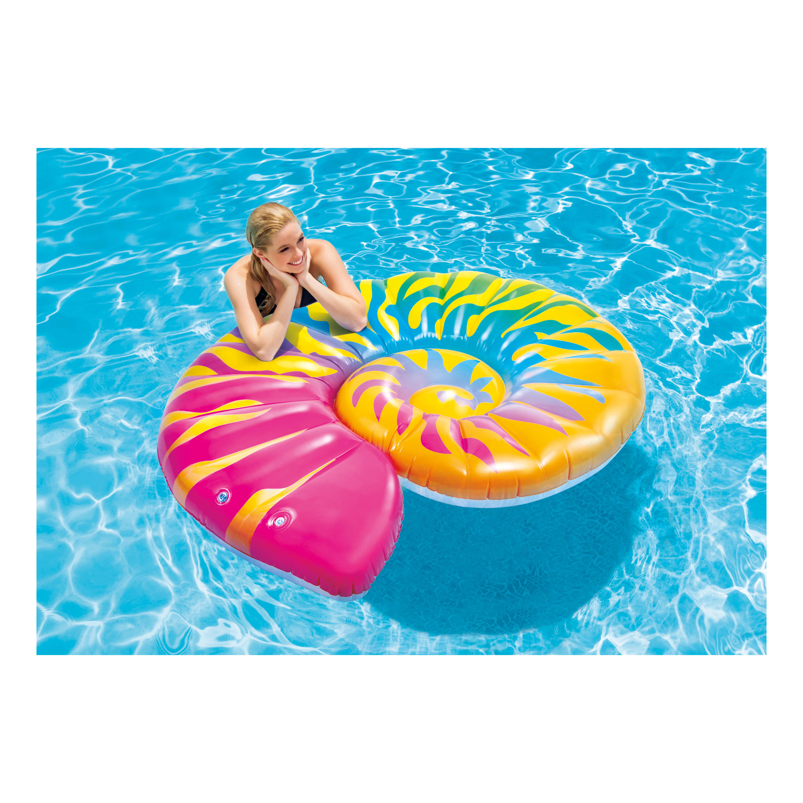 Intex® Rainbow Seashell Float