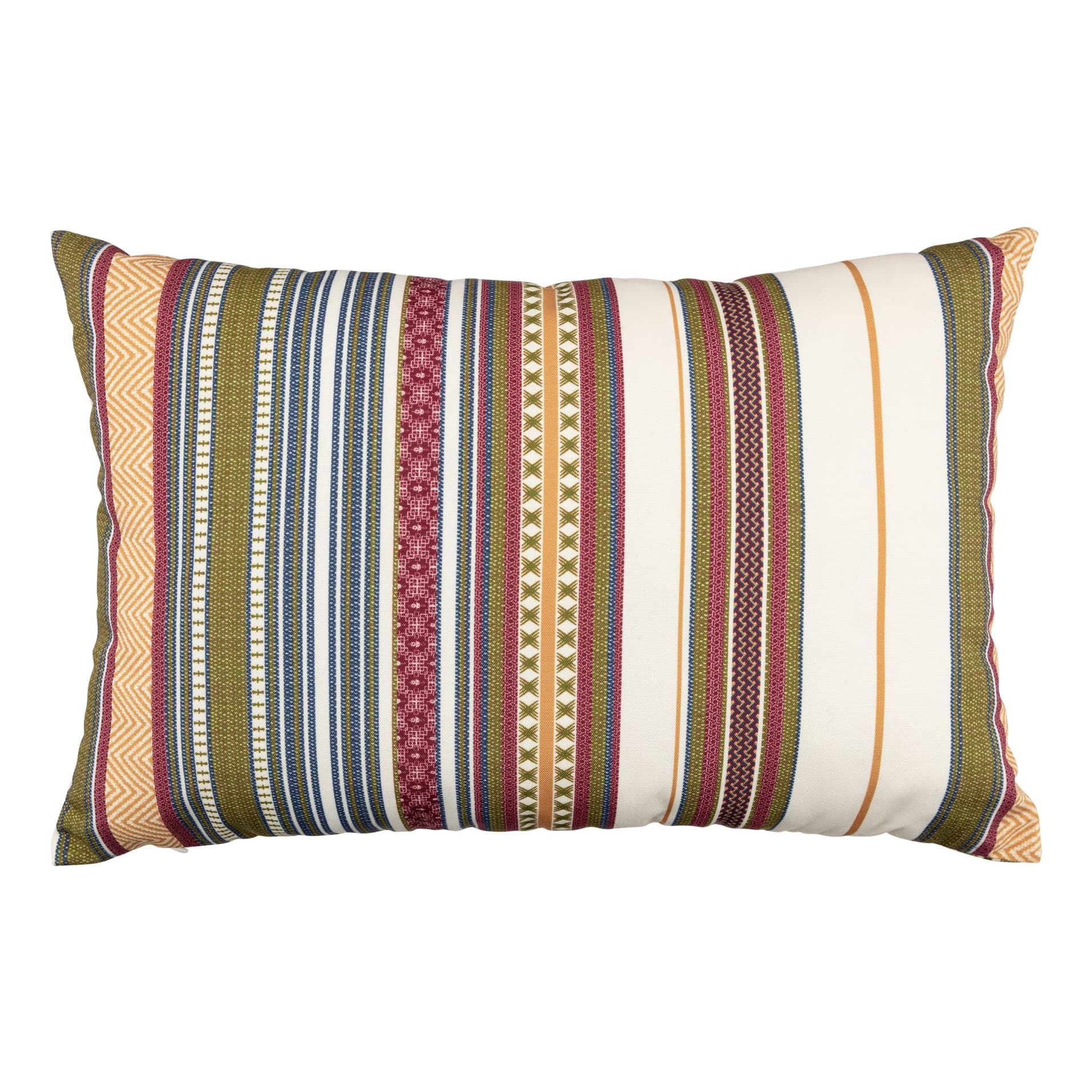 White River ™ Home Antler™ and Stripes Outdoor Decorative Pillow