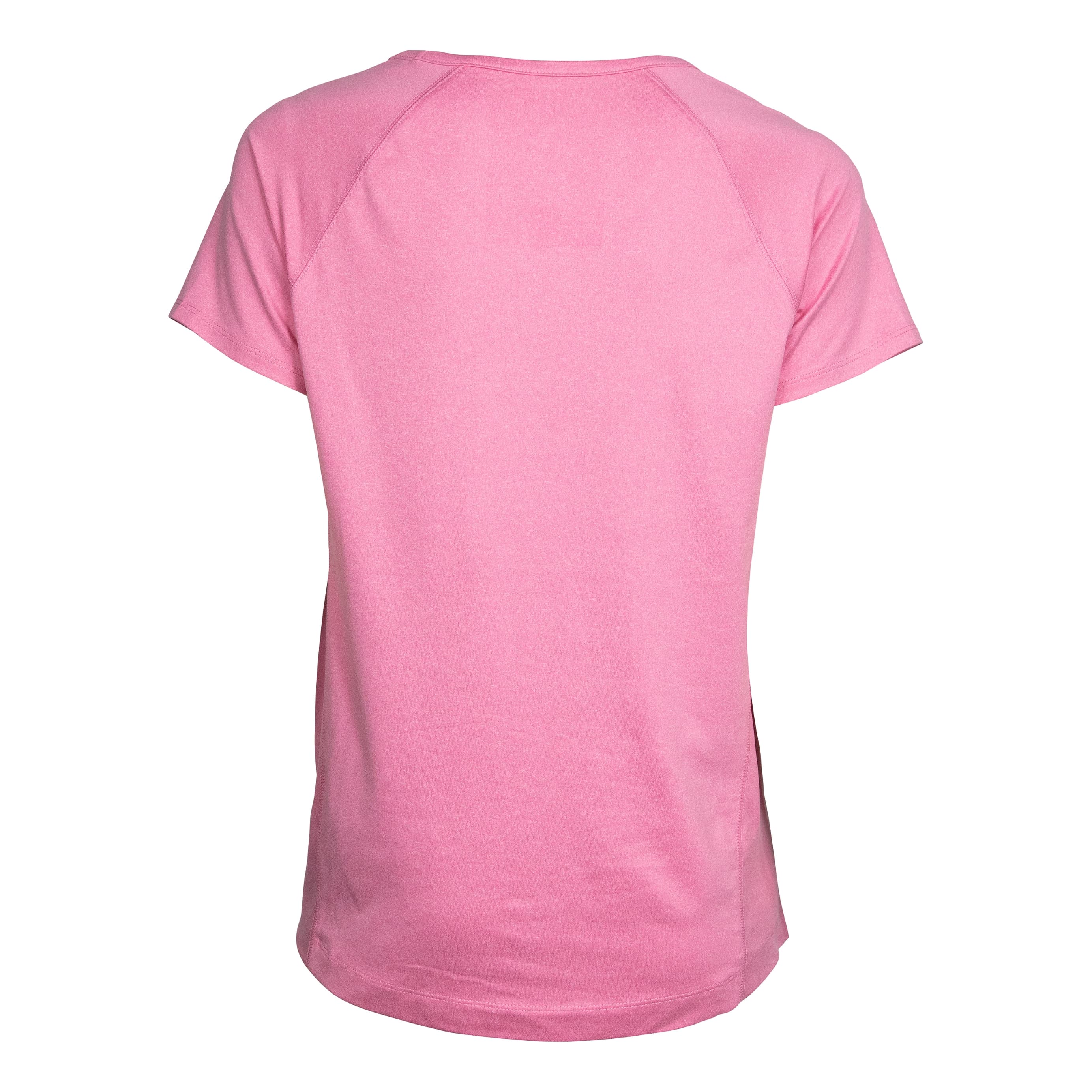 Ascend® Women’s Raglan Performance Short-Sleeve T-Shirt - Ibis Rose - back