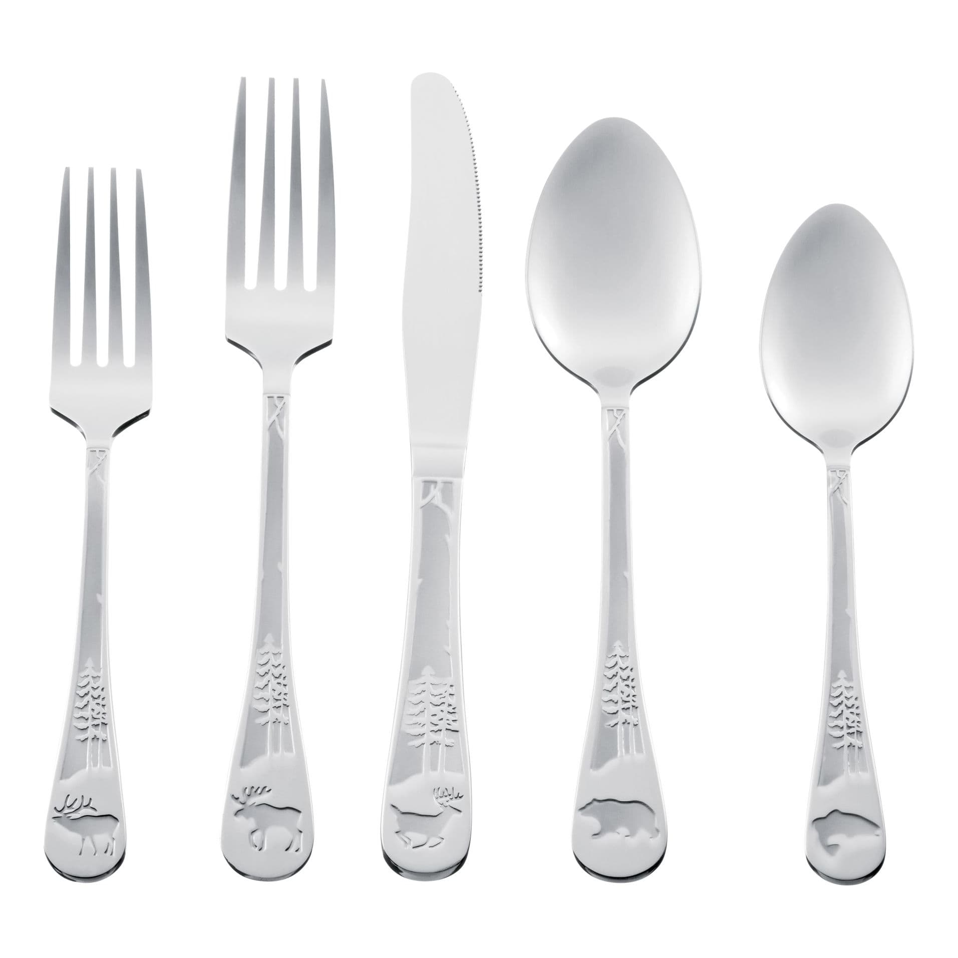 Personalized silverware set discount