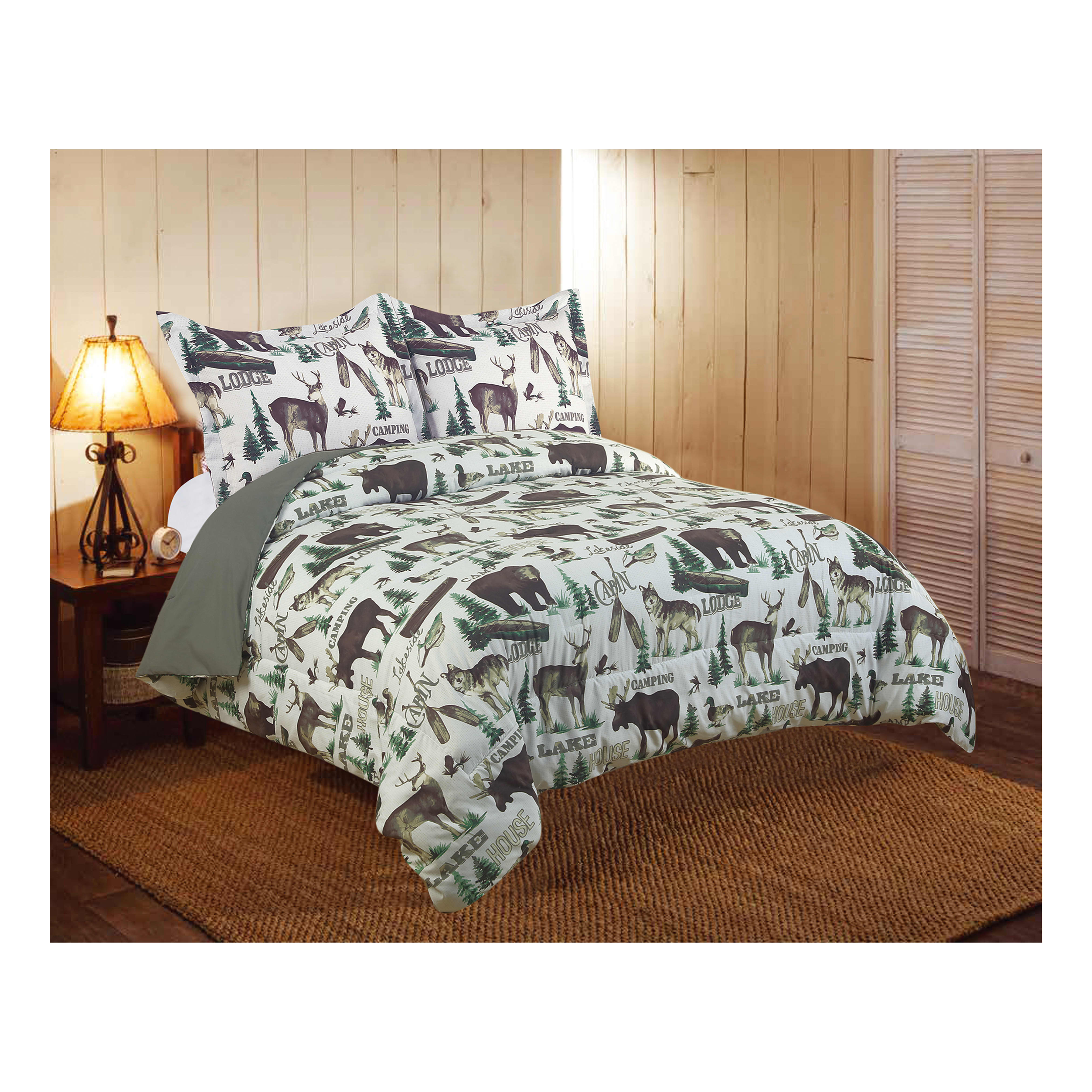 Moose Lake Quilt Bed Set - King