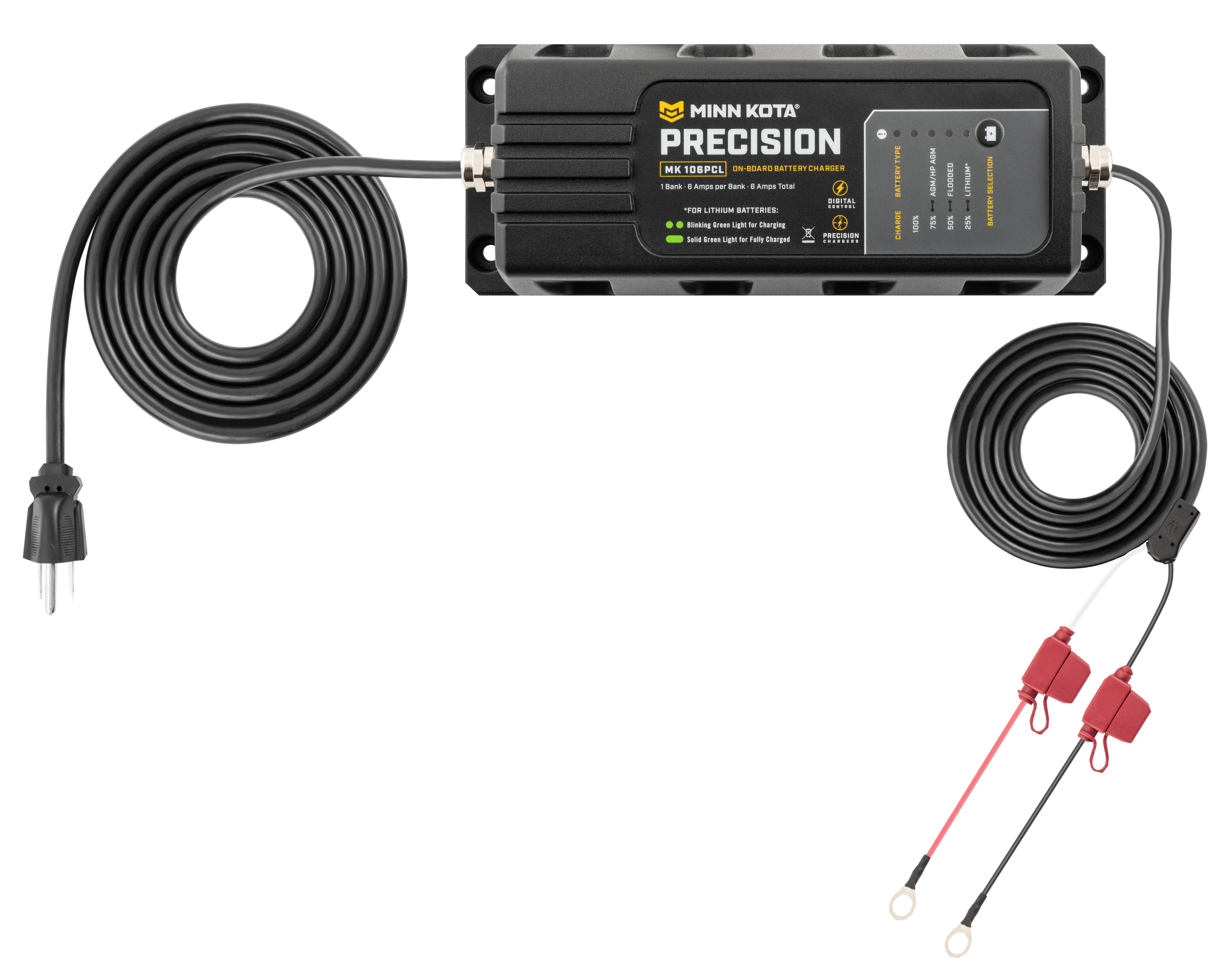Minn Kota® MK106 PCL Precision OnBoard Charger Cabela
