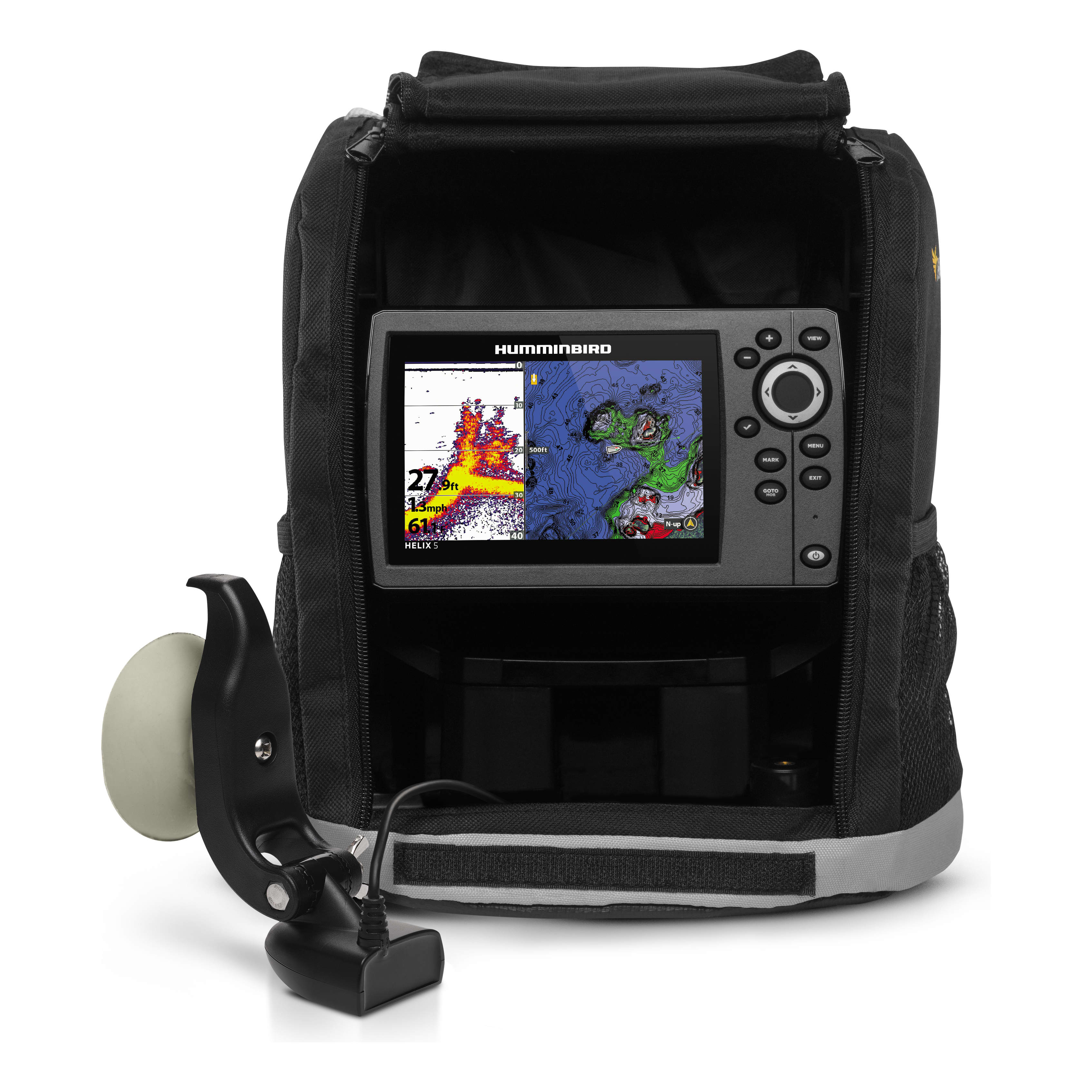 Humminbird helix 5 ice fishing hot sale