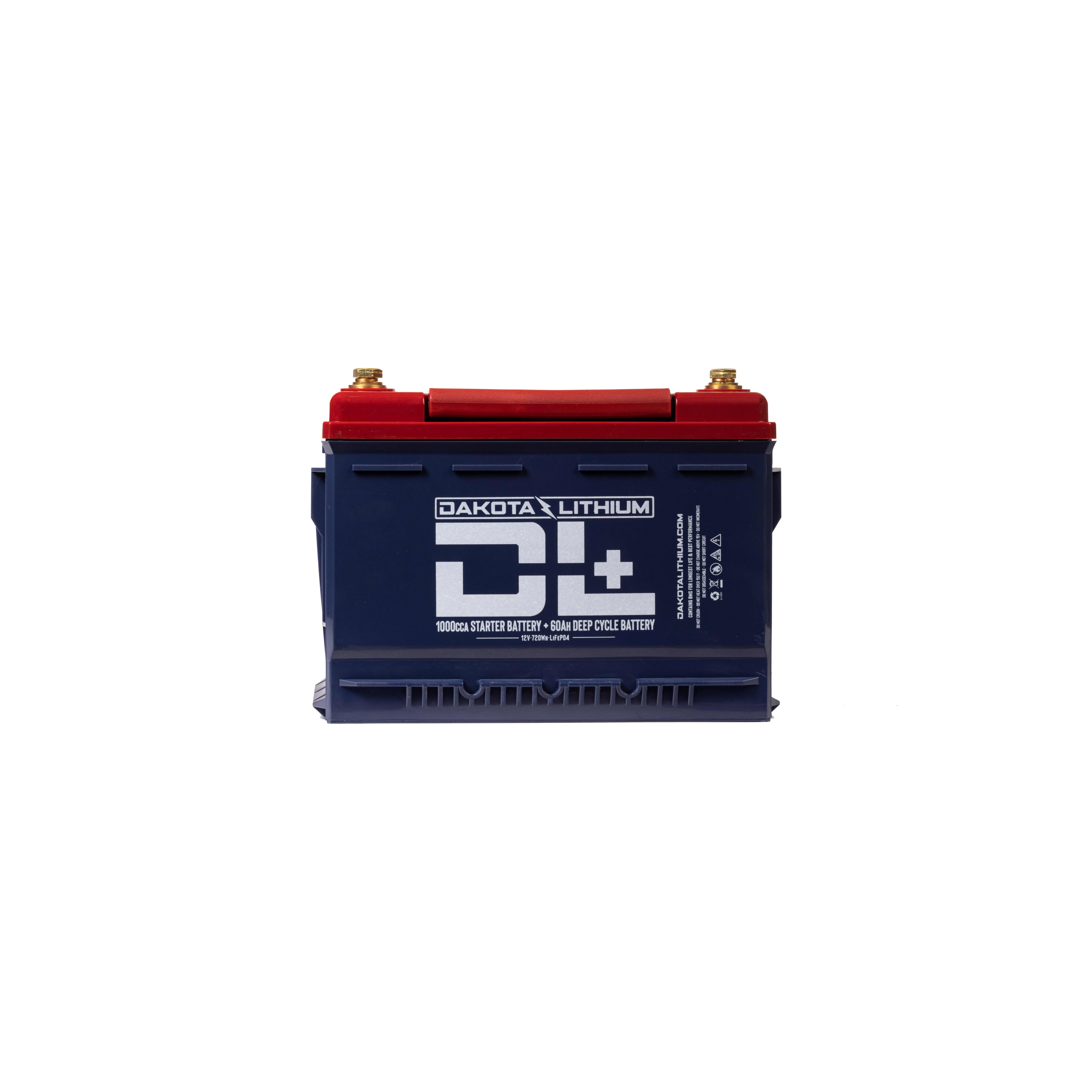 Dakota Lithium Dual Purpose 12V 60AH Battery and Charger
