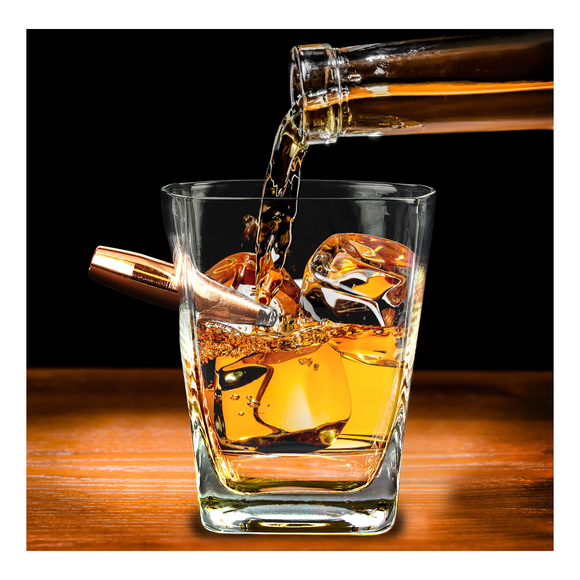 Campco Last Man Standing - Bullet Whiskey Glass