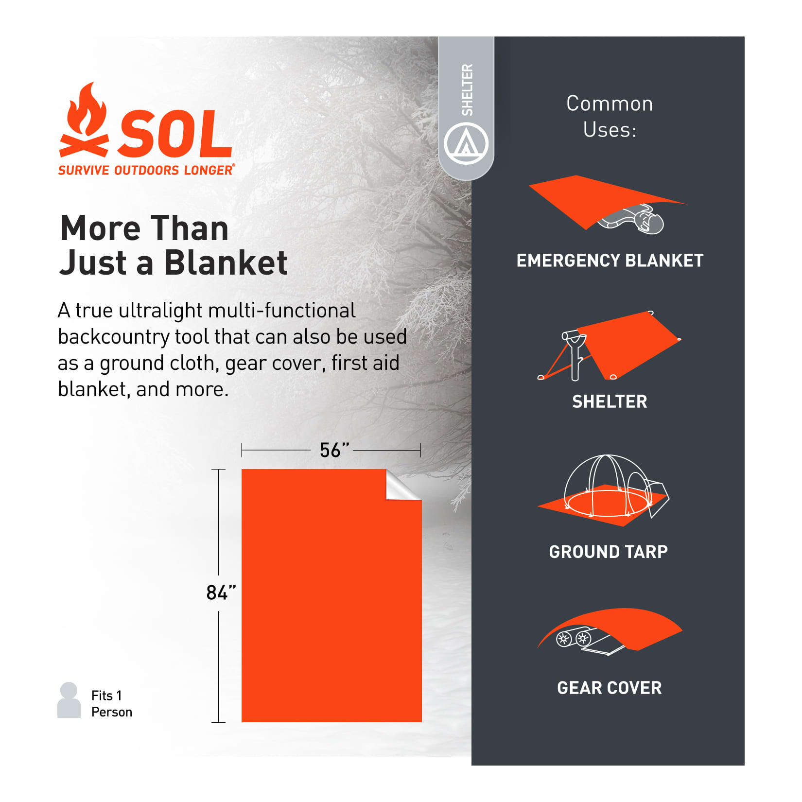 S.O.L.® Emergency Blanket