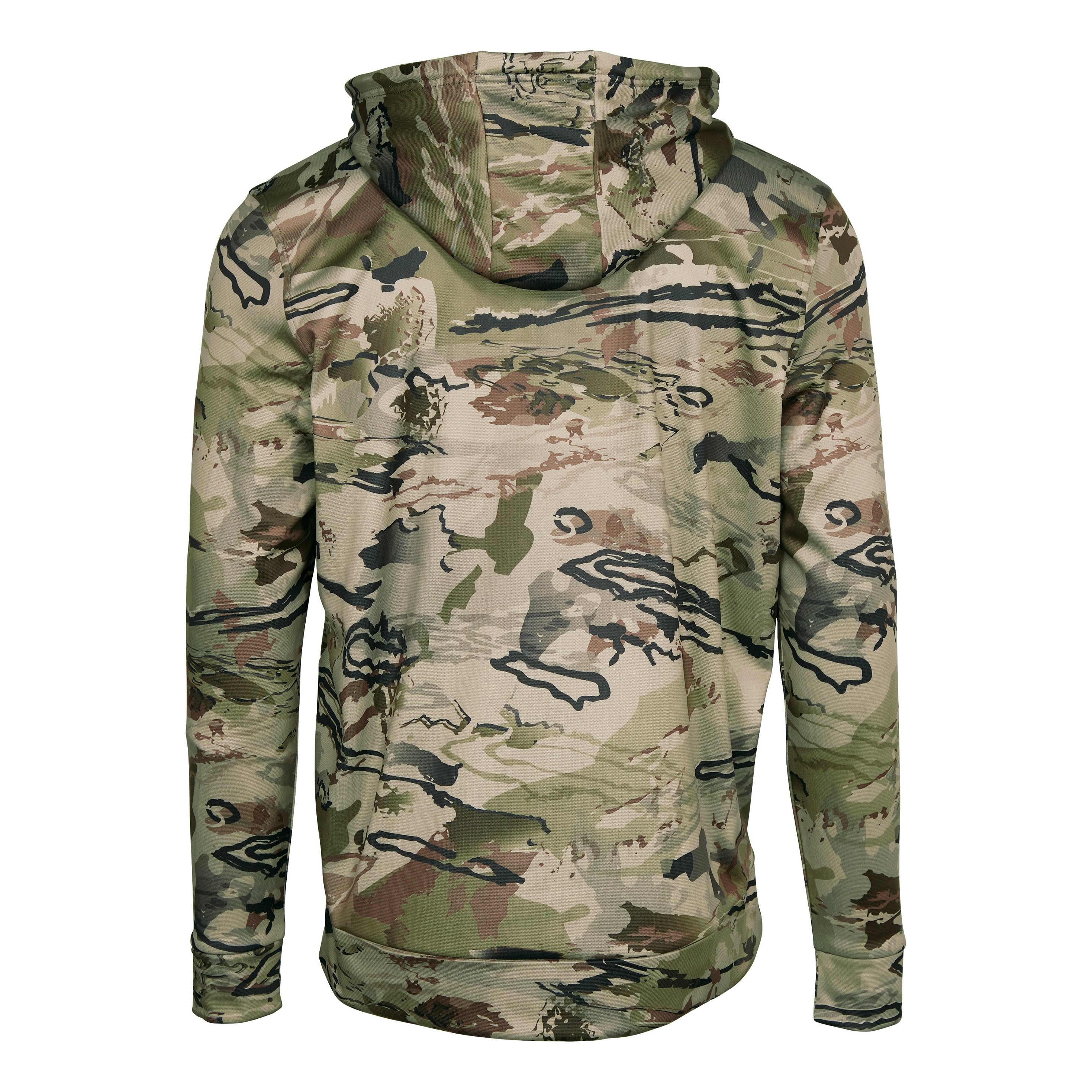 Under Armour® Men’s Camo Workmark Hoodie - back