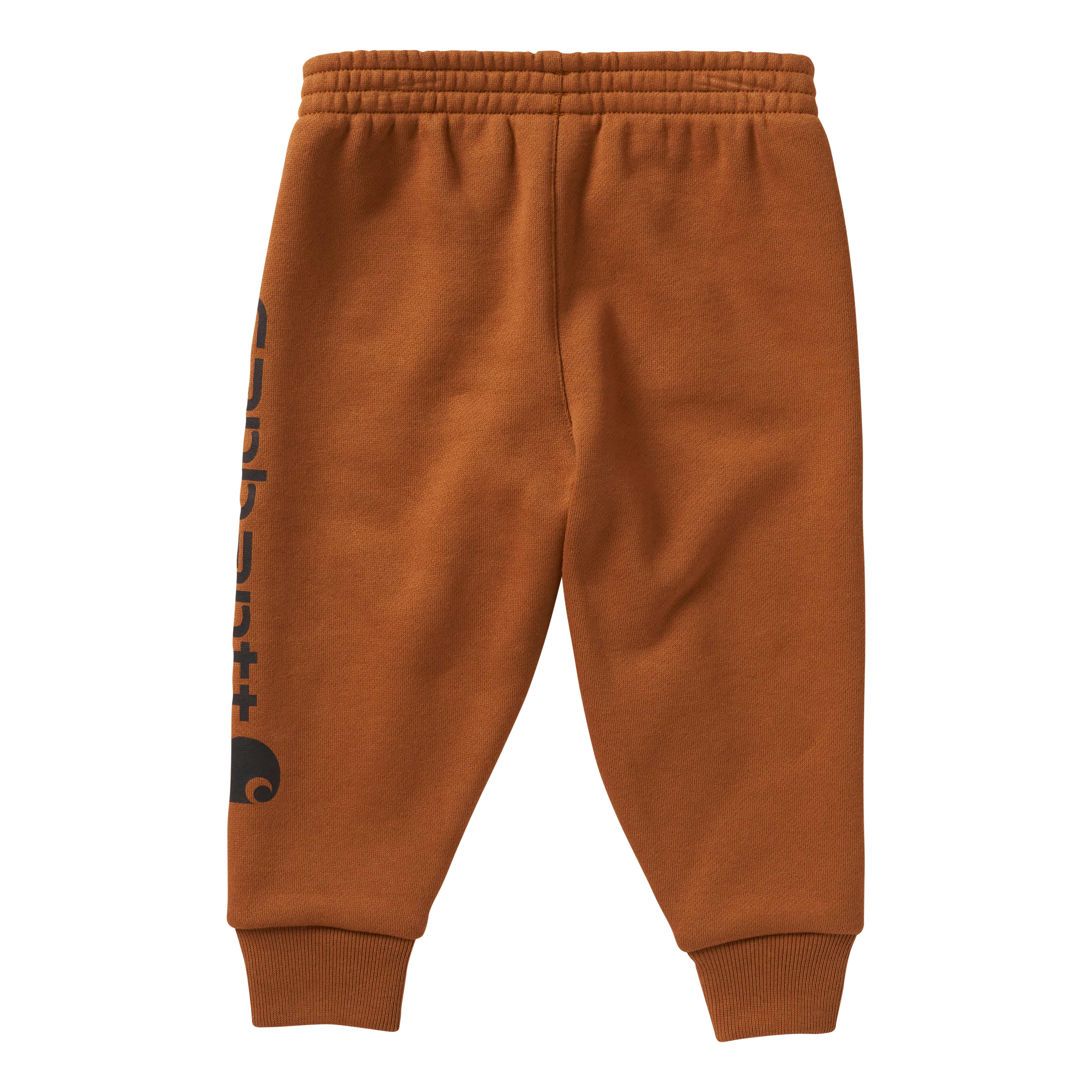 Carhartt® Infants’/Toddlers’ Elastic Waistband Logo Fleece Sweatpant - back