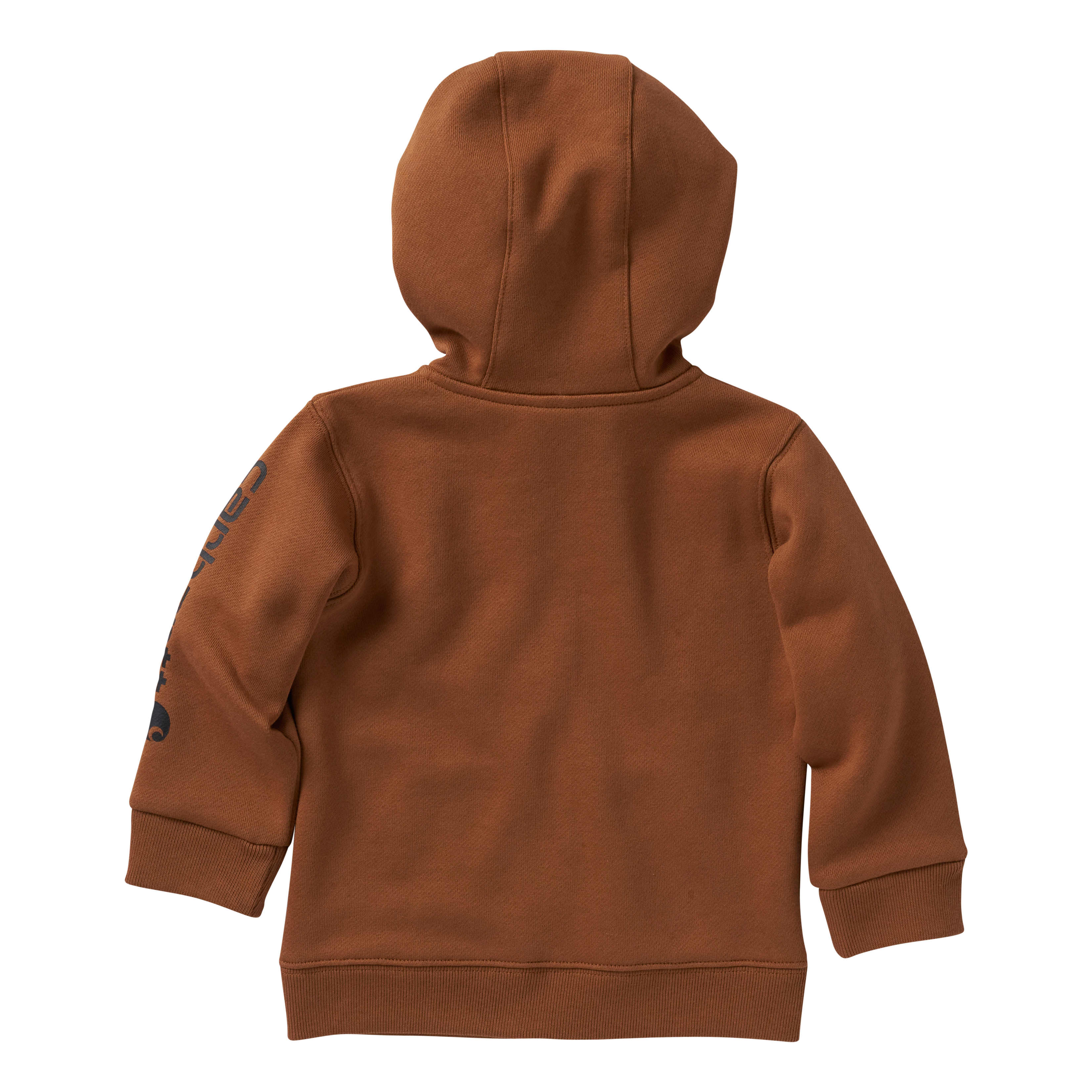 Carhartt® Infants’/Toddlers’ Long-Sleeve Full-Zip Hooded Sweatshirt - back