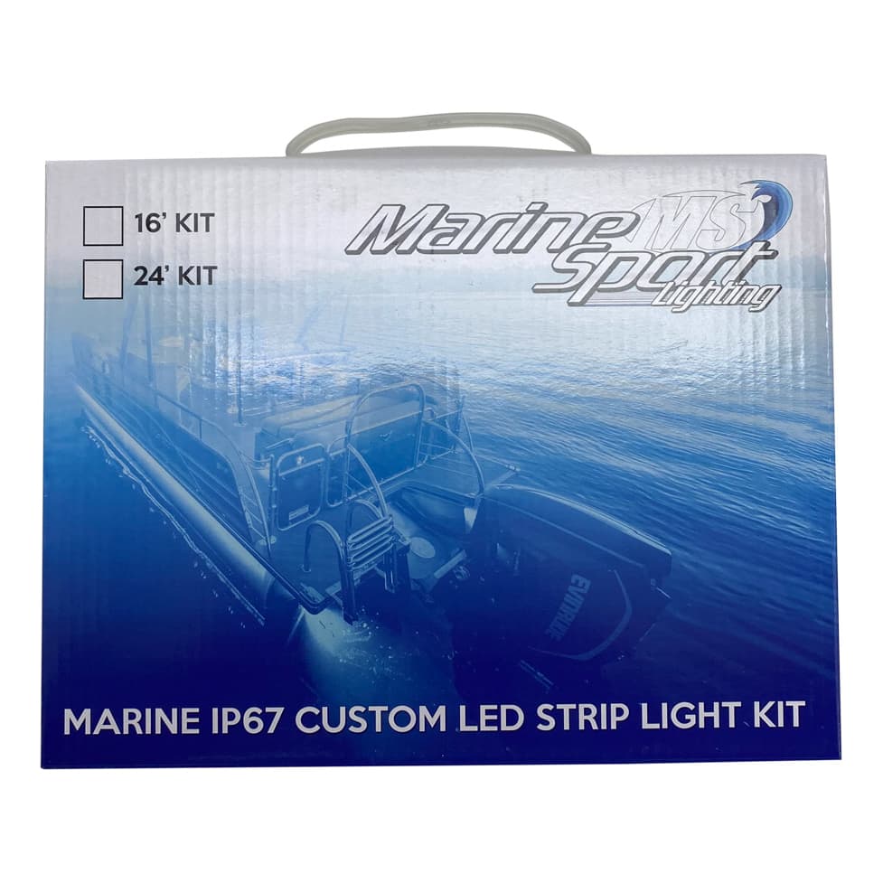 Marine Sport Lighting 16' Flexible Strip Light w/ Clear Waterproof Sleeve IP67