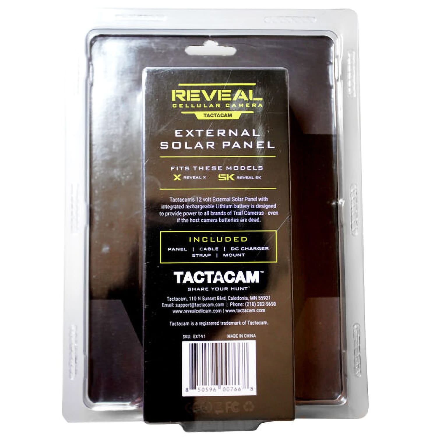 Tactacam™ REVEAL External Solar Panel