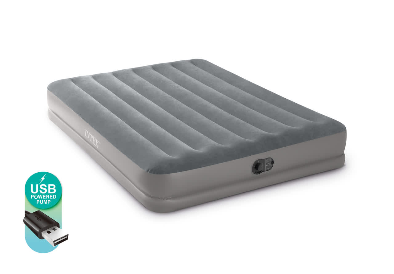 Intex dura beam queen air mattress shop