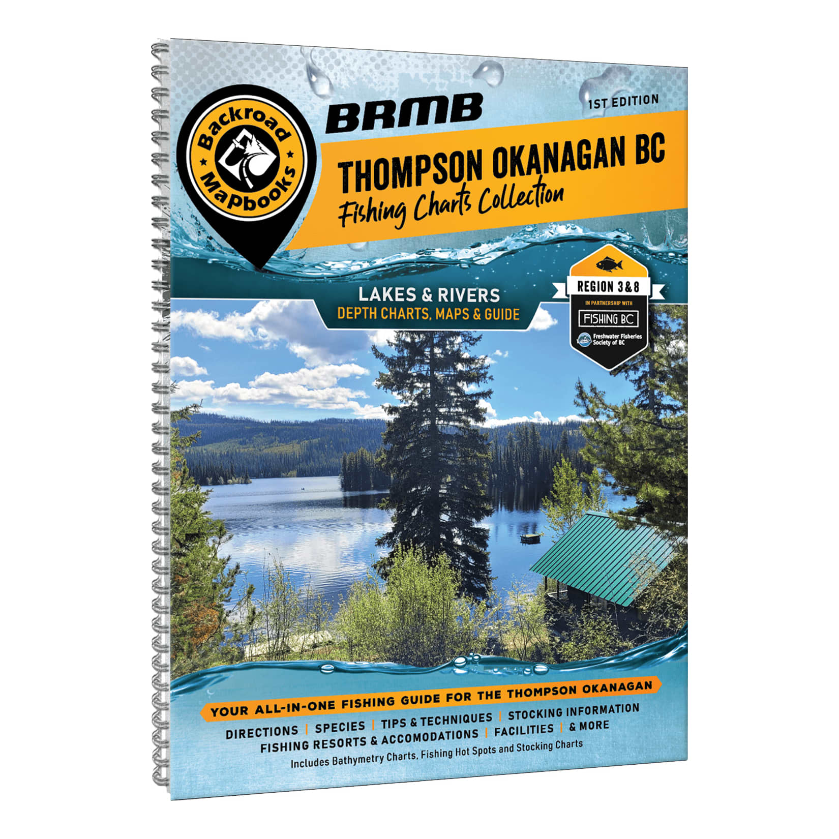 Backroad Mapbook Thompson Okanagan BC Fishing Mapbook Cabela's Canada