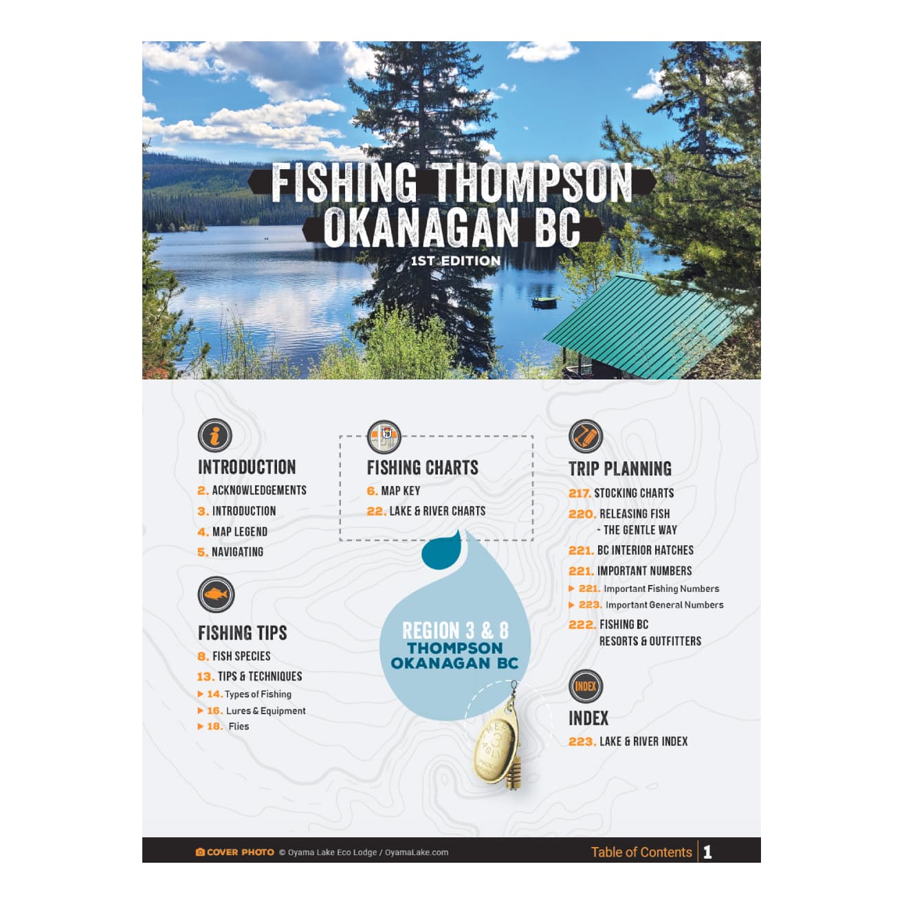 Backroad Mapbook Thompson Okanagan BC Fishing Mapbook Cabela's Canada