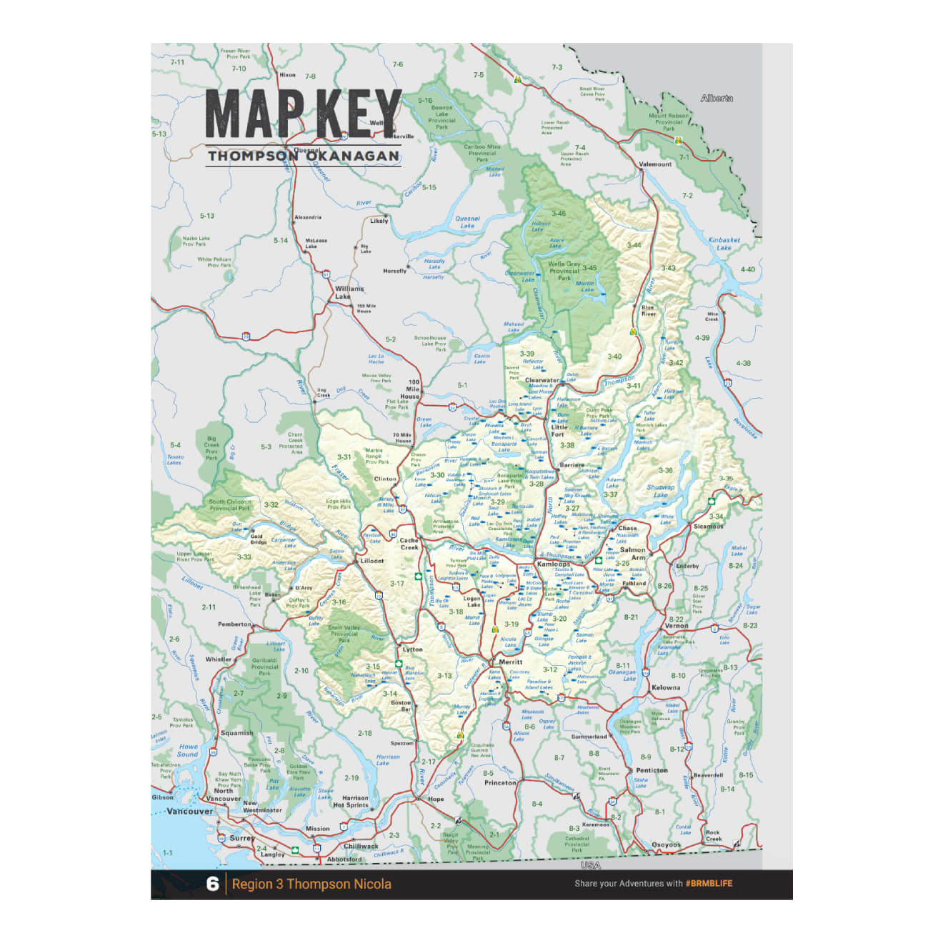 Backroad Mapbook - Thompson Okanagan BC Fishing Mapbook | Cabela's Canada