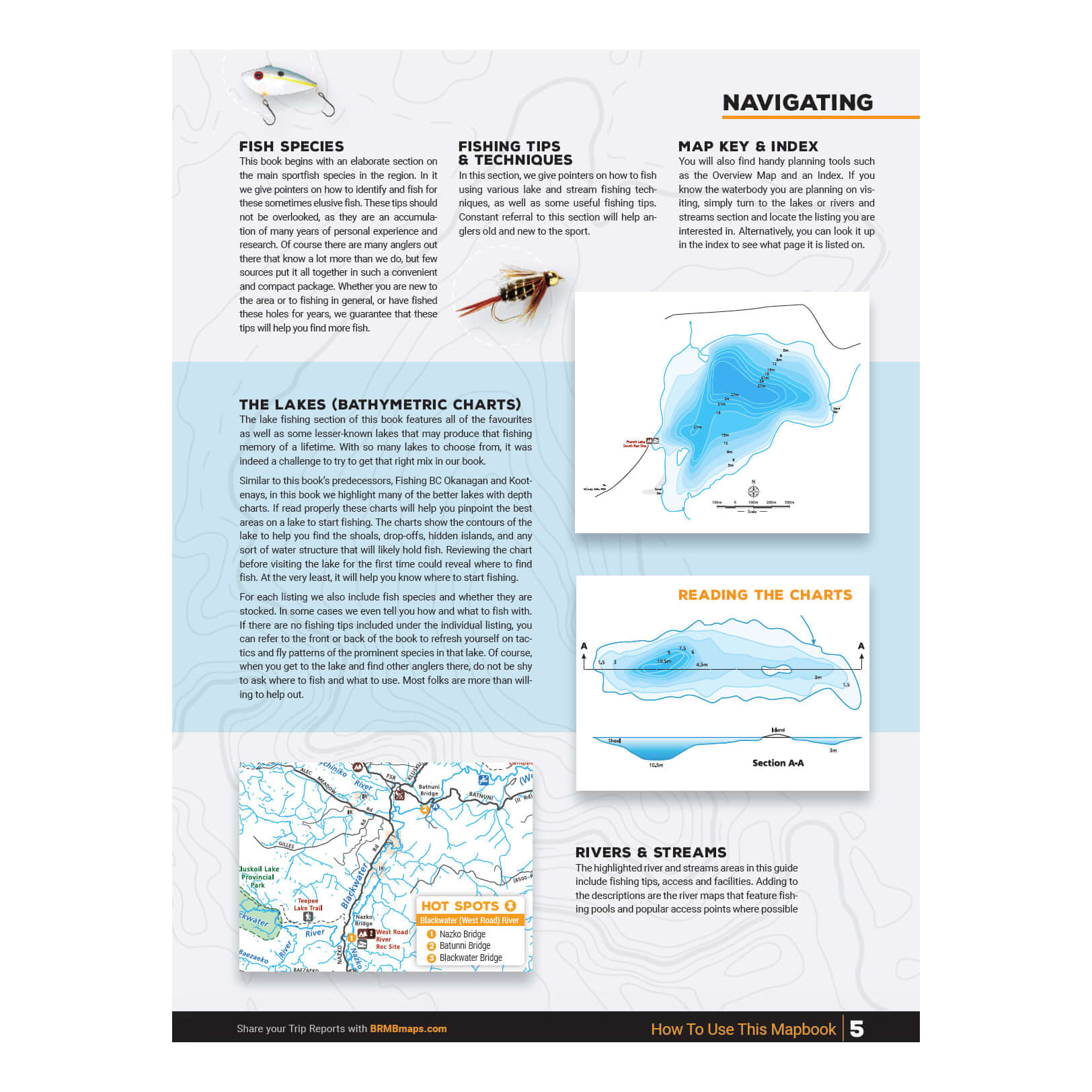 Backroad Mapbooks - Cariboo Lakes and Rivers Fishing Mapbook