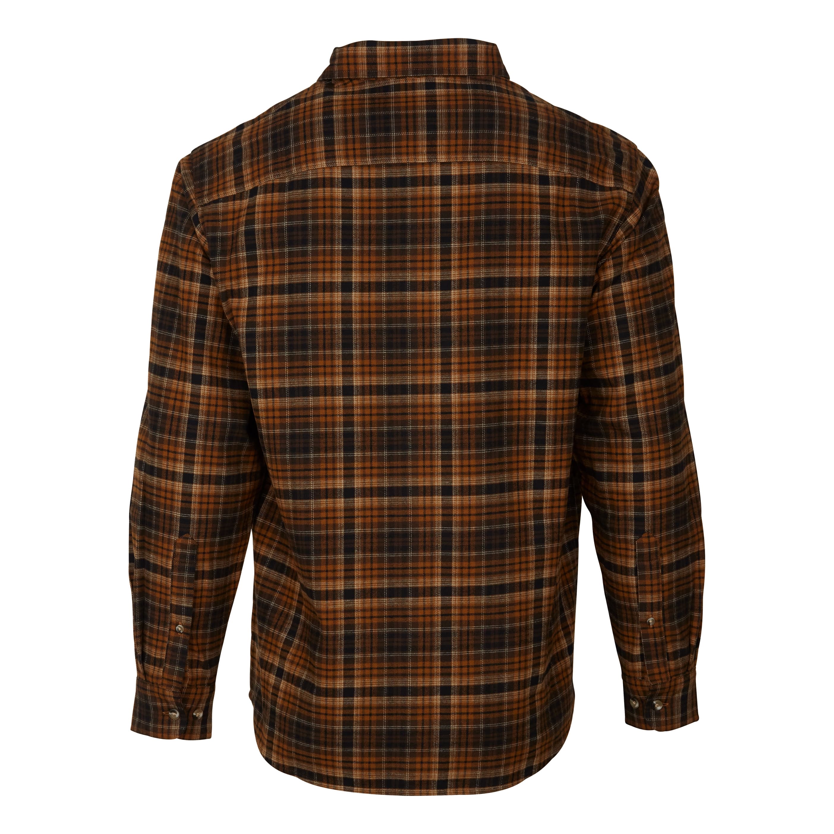 RedHead® Men’s Ozark Mountain Flannel Long-Sleeve Button-Down Shirt - back