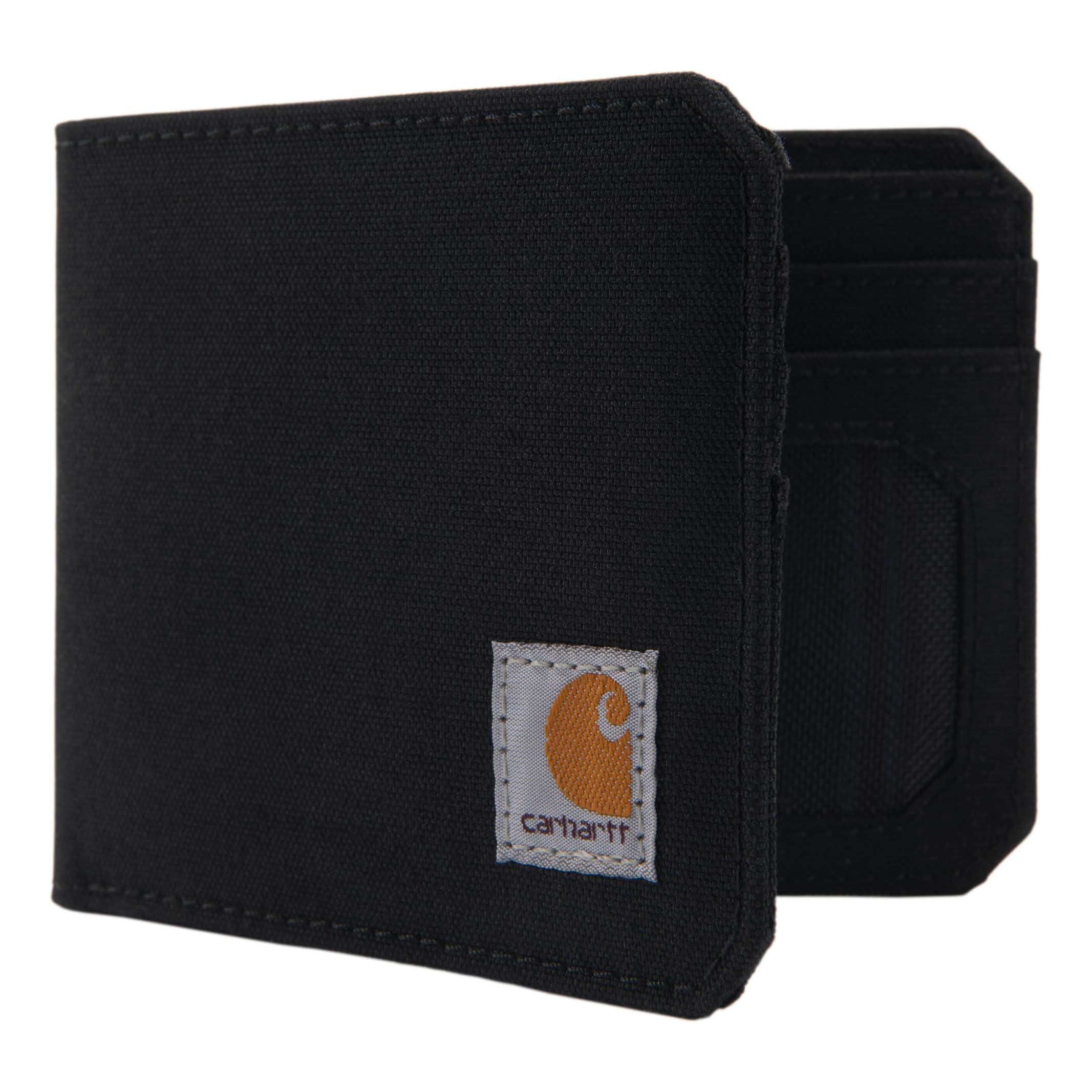 Carhartt® Nylon Duck Bifold Wallet – Black