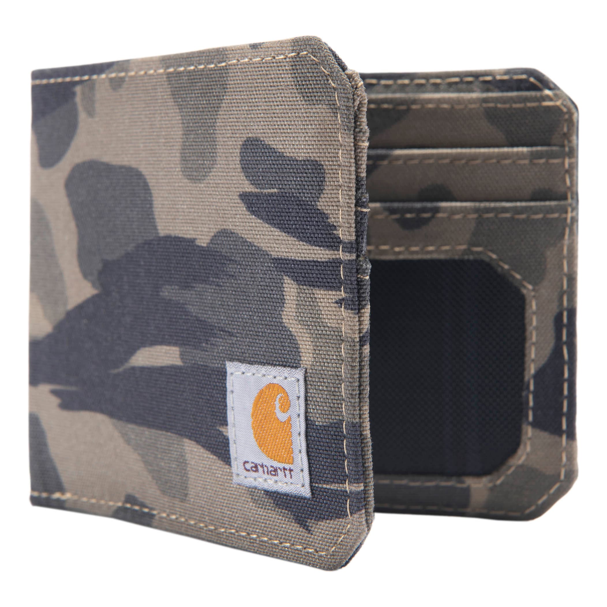 Carhartt® Nylon Duck Bifold Wallet – Duck Blind Camo