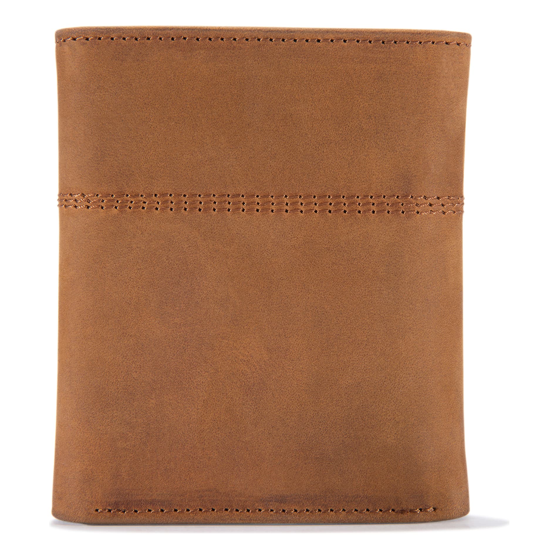 Carhartt® Saddle Leather Trifold Wallet – Brown