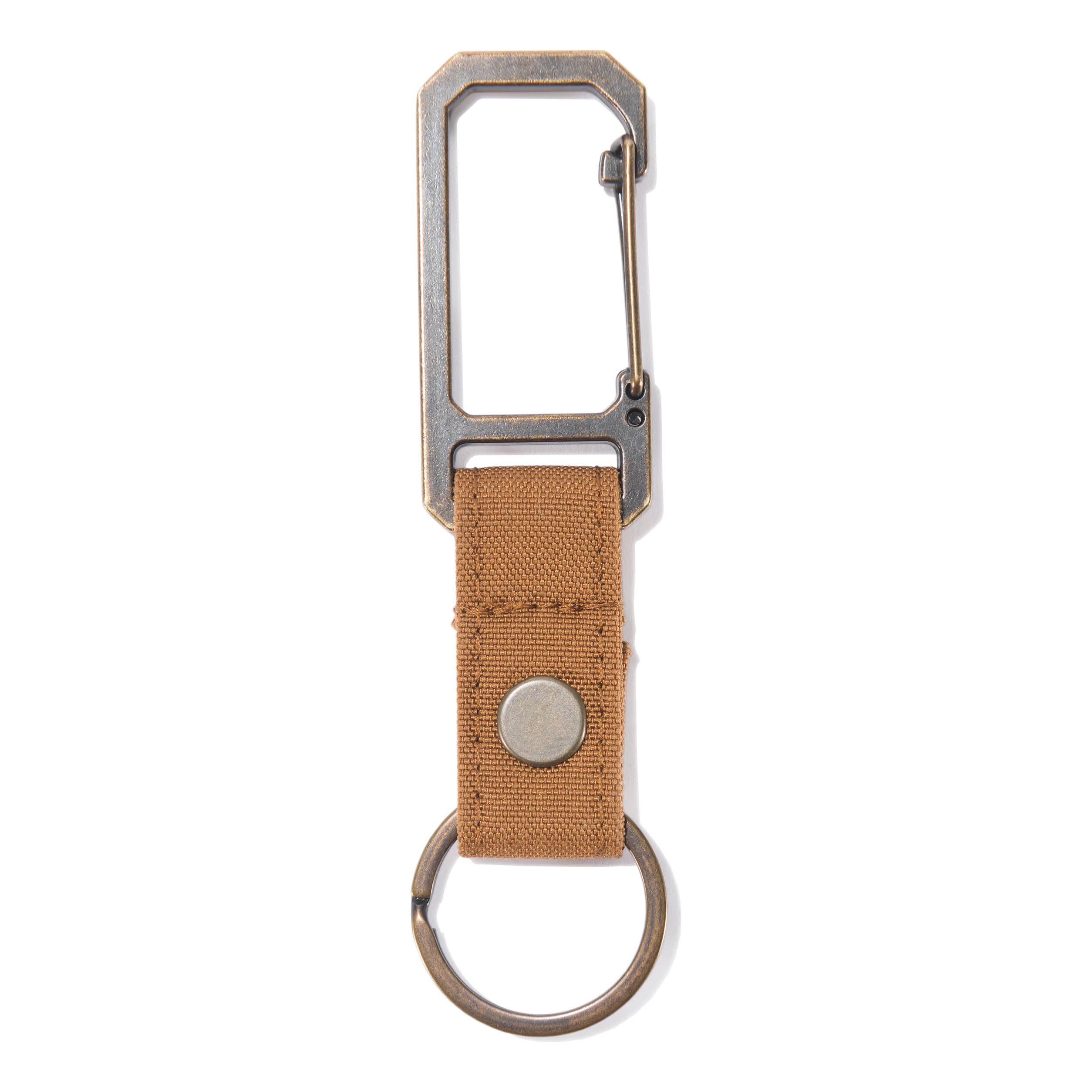 Carhartt Unisex Adult Nylon Duck Key Keeper,durable Keychain With Self-locking Clip Wallet