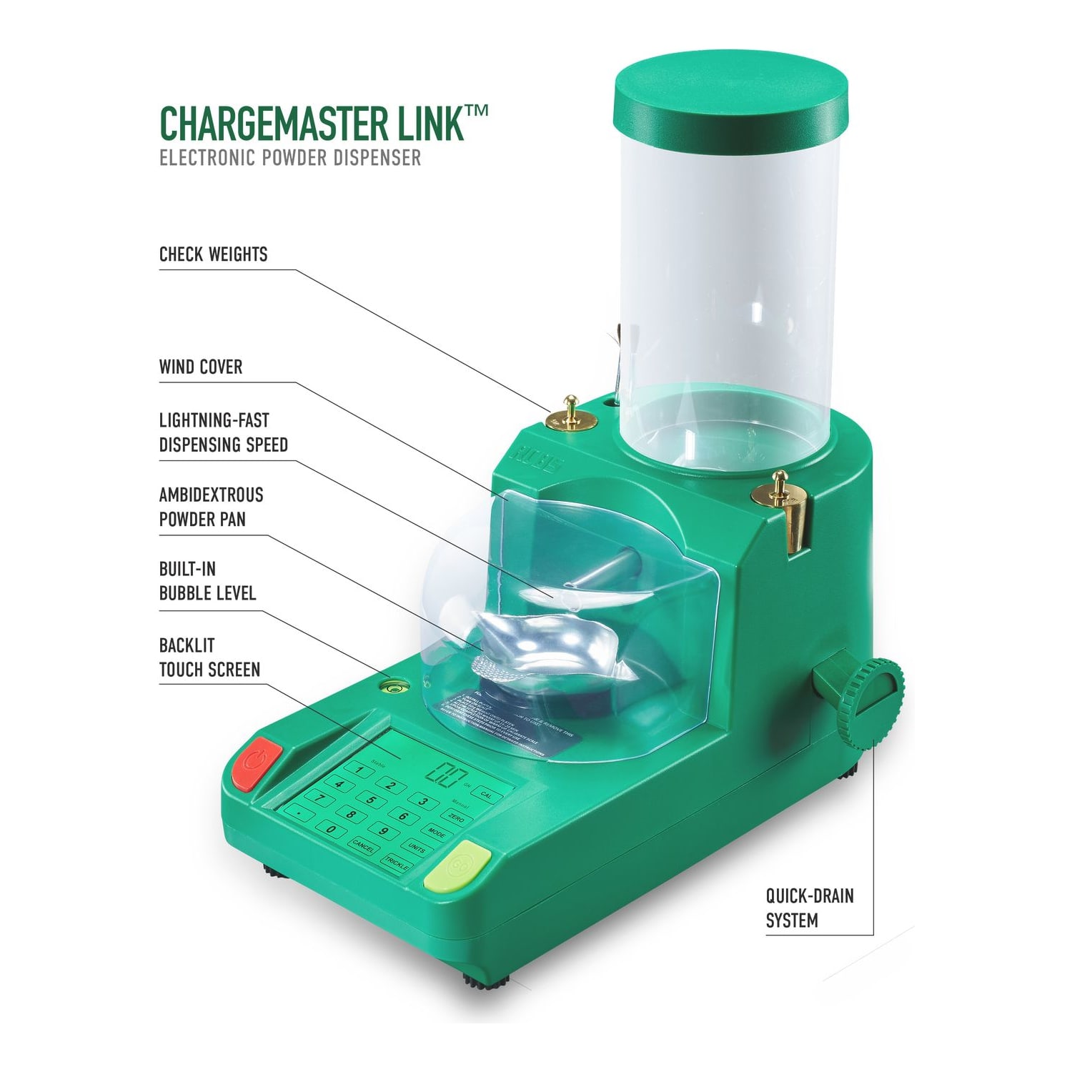 RCBS® ChargeMaster® Link Electronic Powder Dispenser