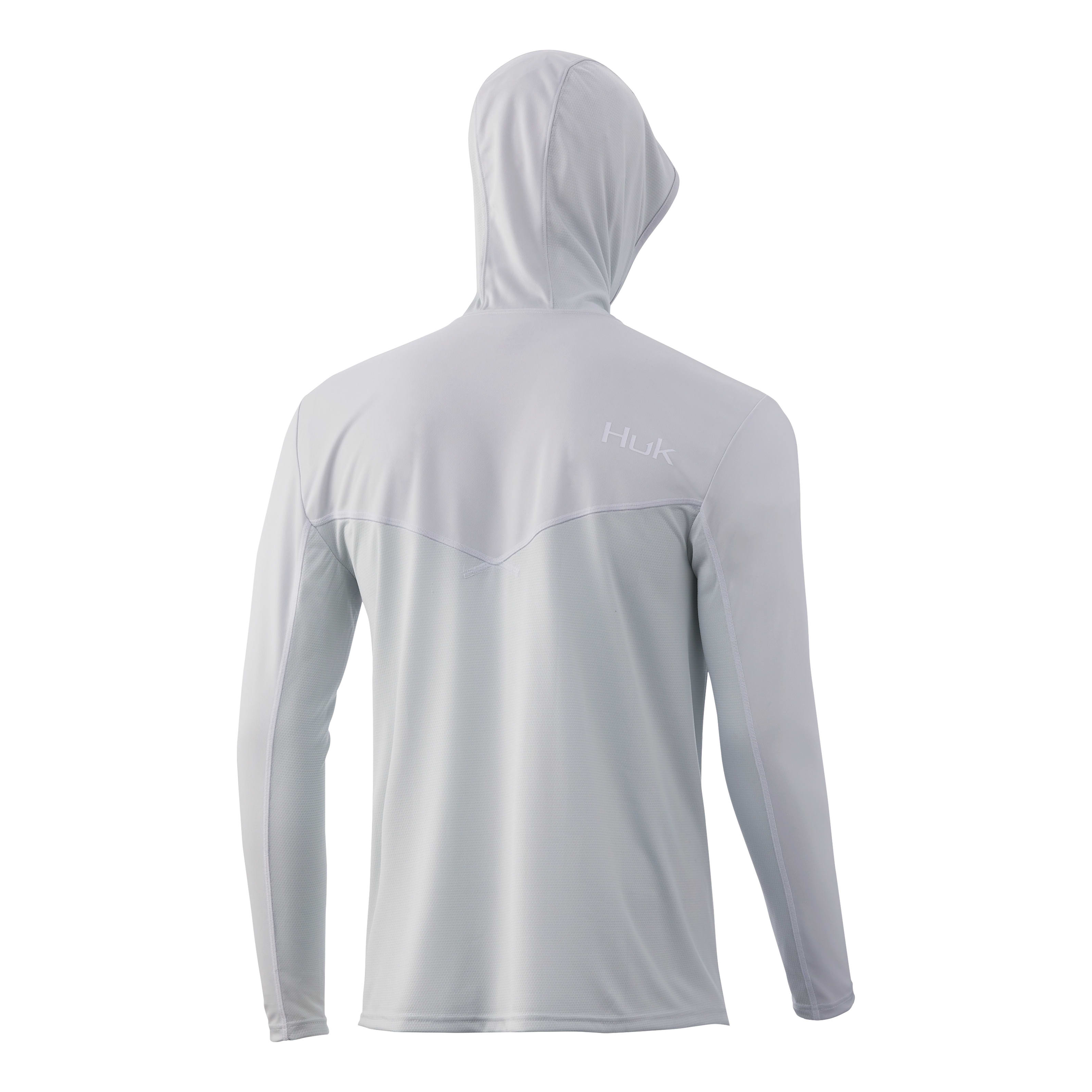 Huk® Men’s Icon X Long-Sleeve Hoodie - Oyster - back