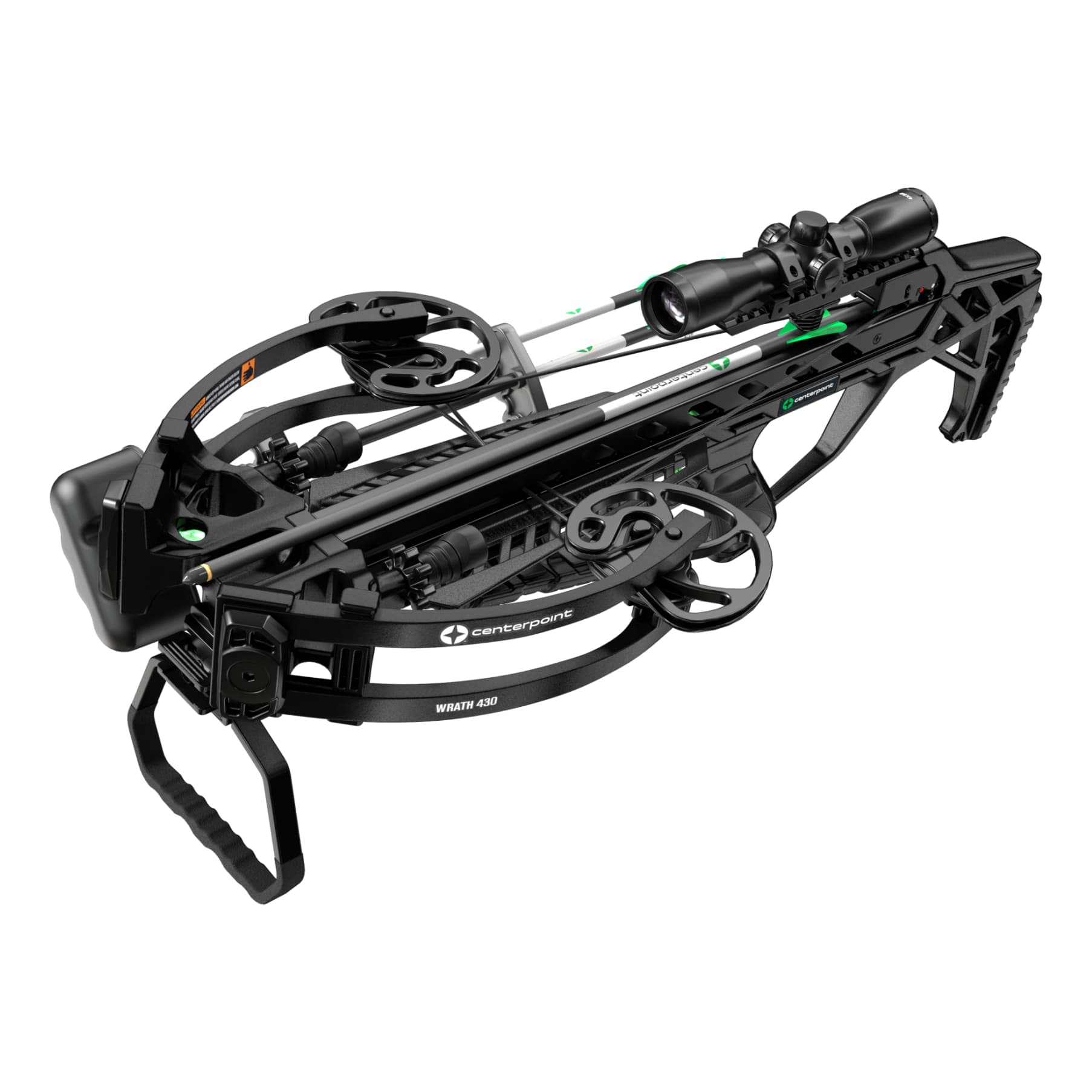 CenterPoint Wrath™ 430 Crossbow Package With Silent Crank Cocking
