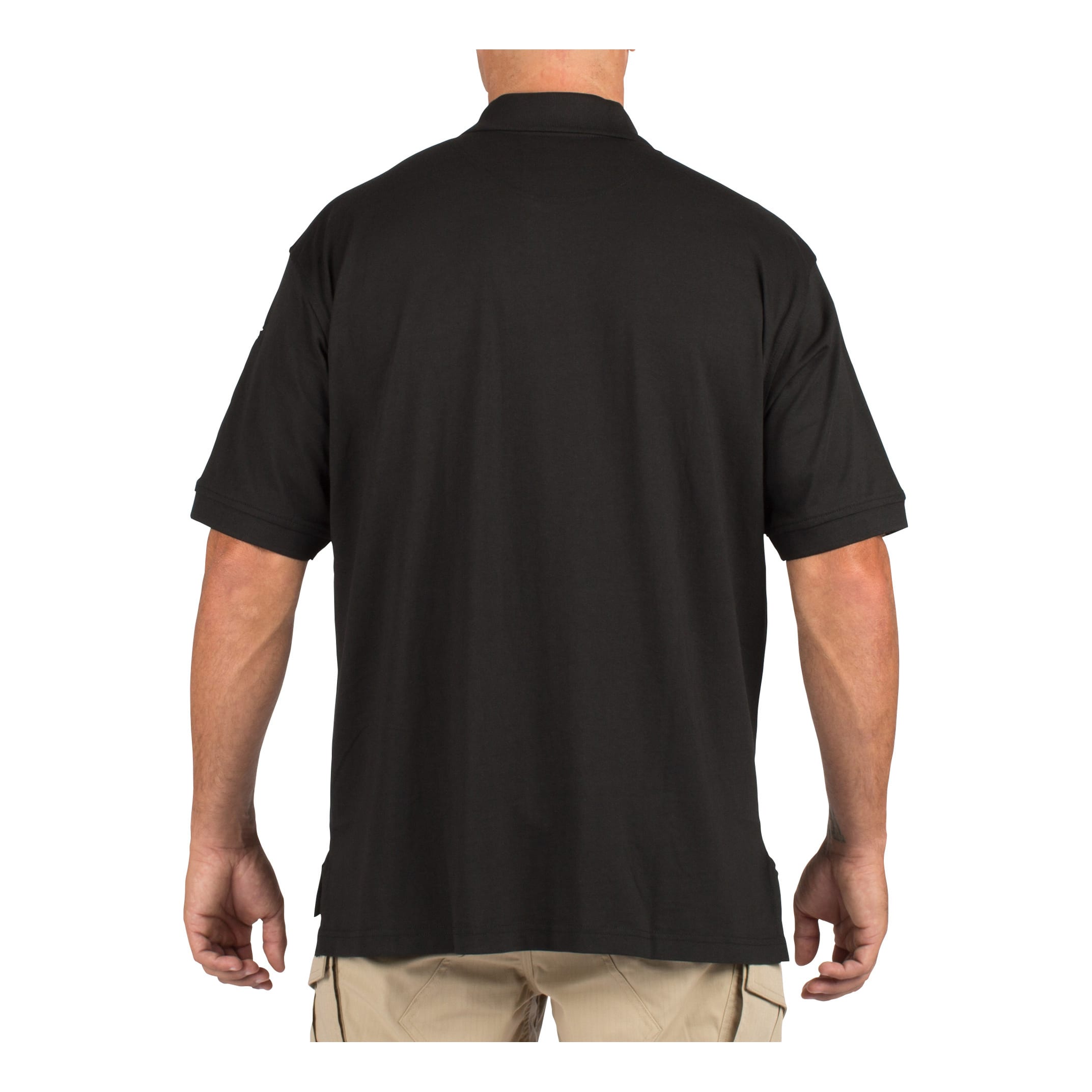 5.11® Tactical Jersey Short-Sleeve Polo Shirt - Black - back