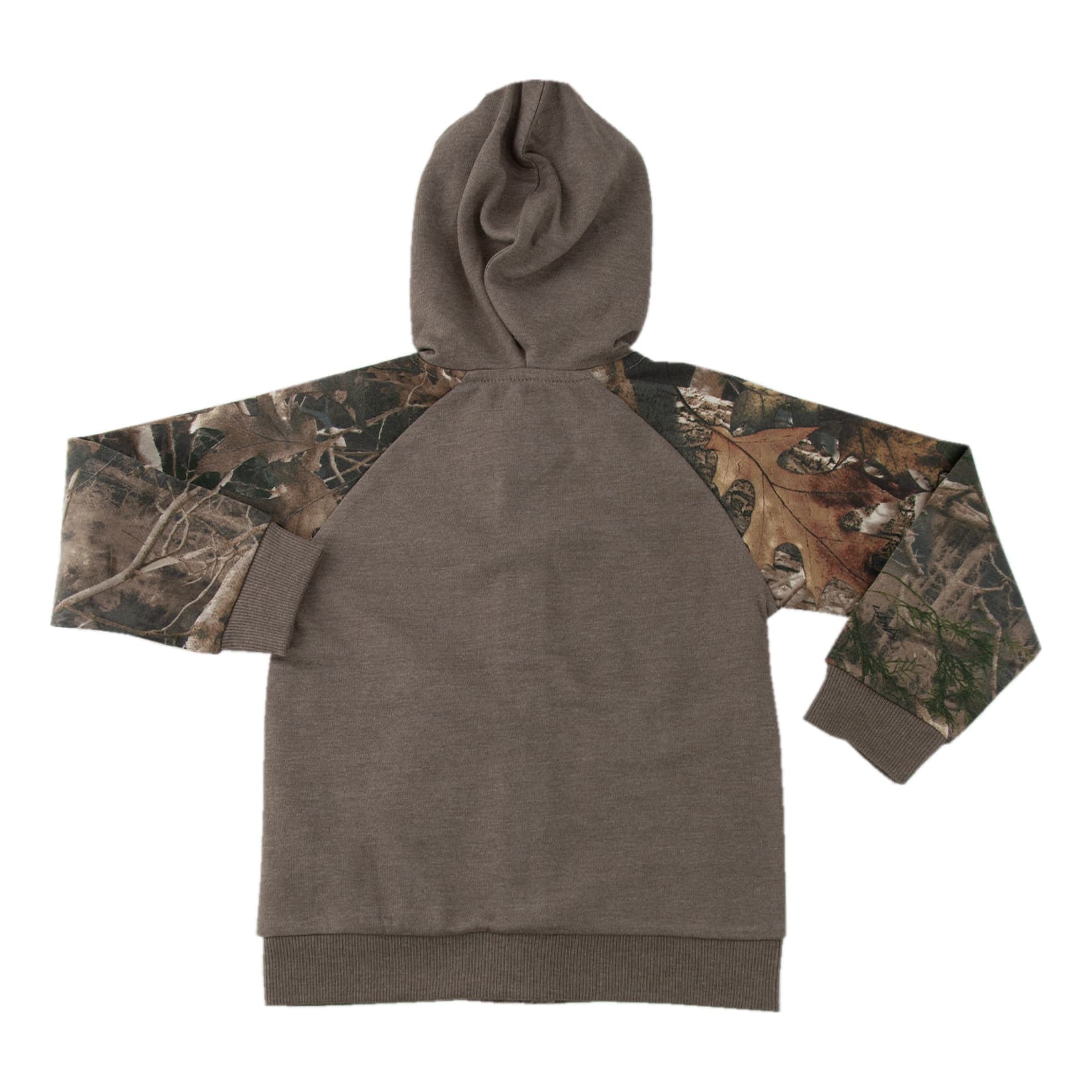 Outdoor Kids® Infants’/Toddlers’ TrueTimber® Camo Full-Zip Long-Sleeve Raglan Hoodie - back