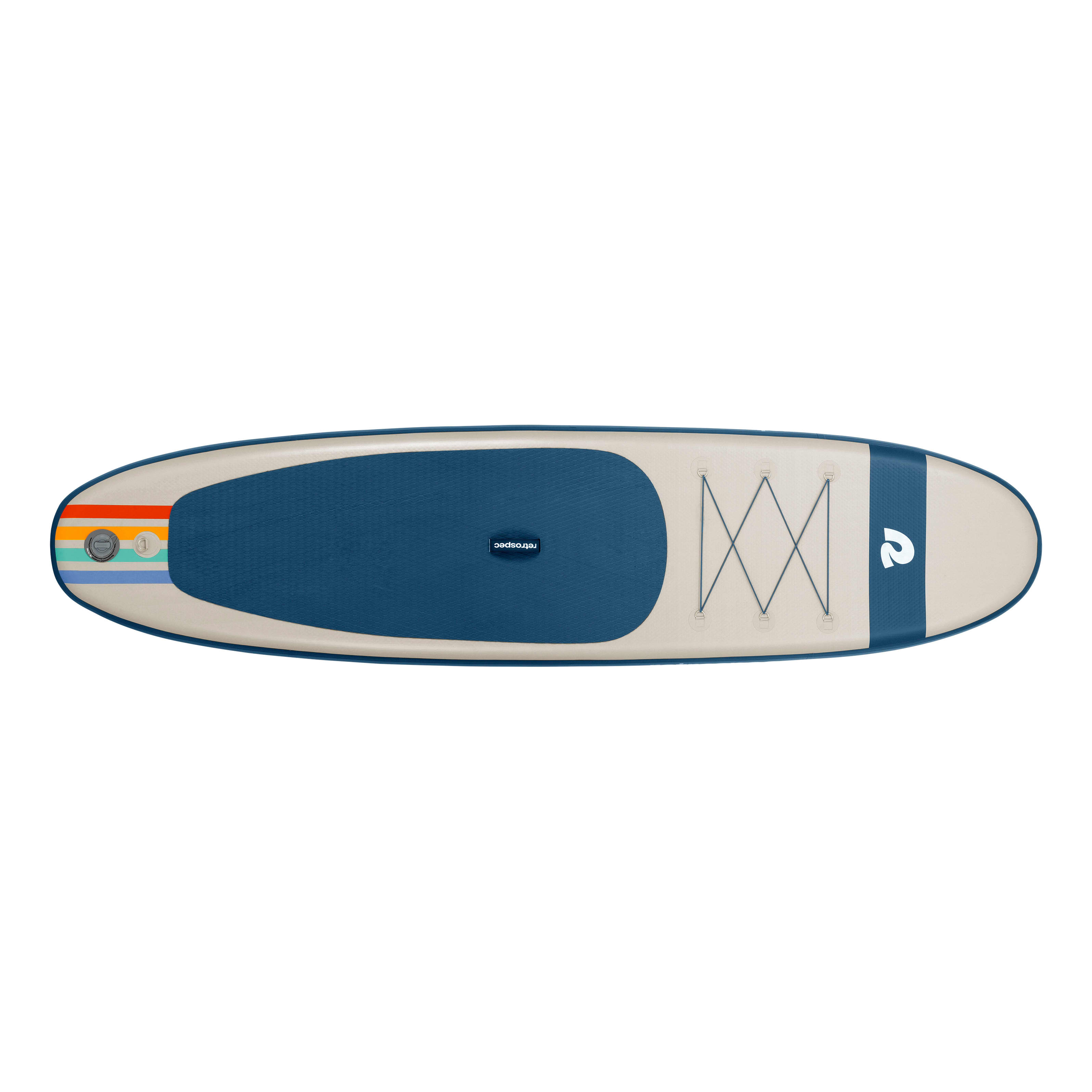 Retrospec Weekender Inflatable Paddle Board - Navy Zion
