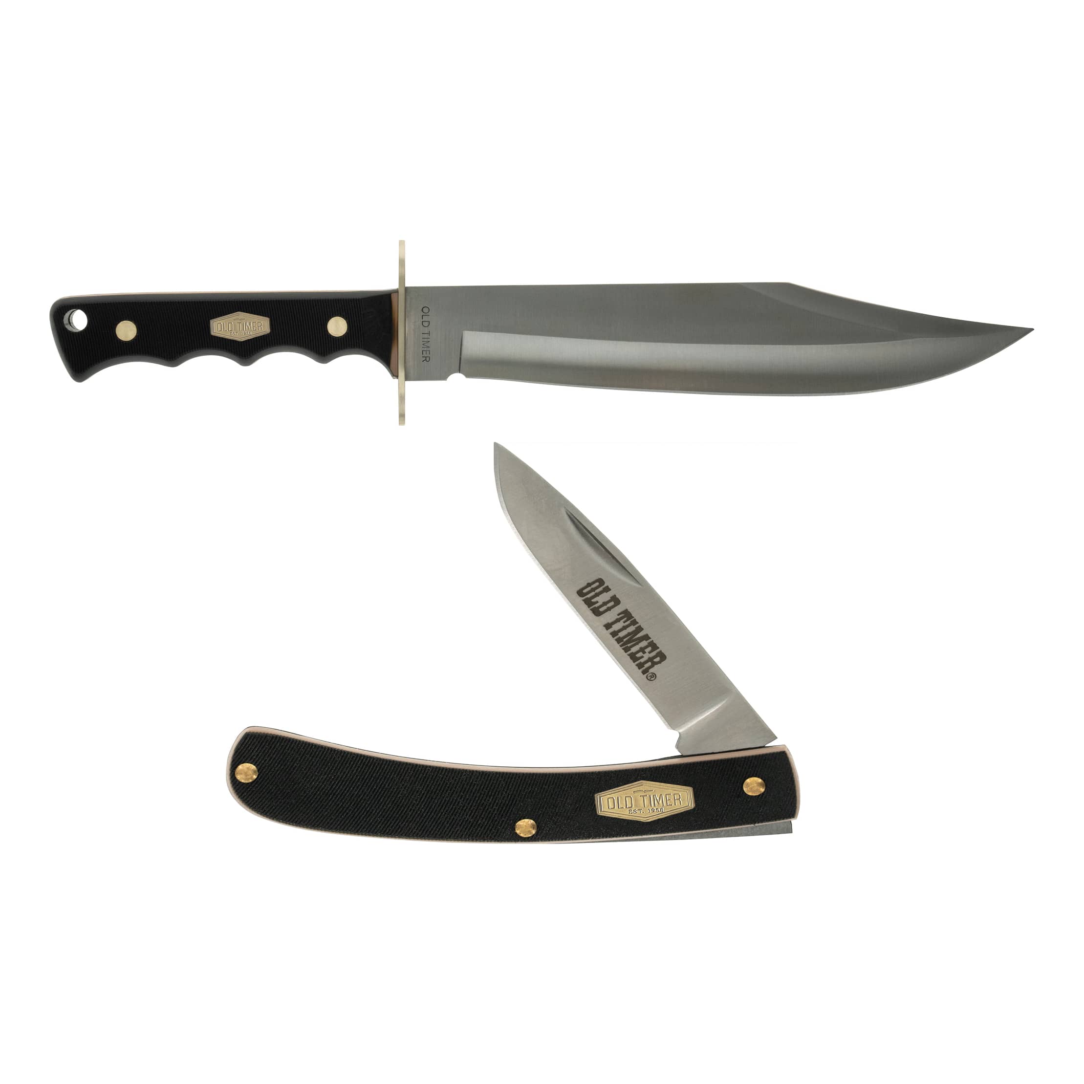 Old Timer Bowie Knife & Folder Knife Combo Cabela's Canada