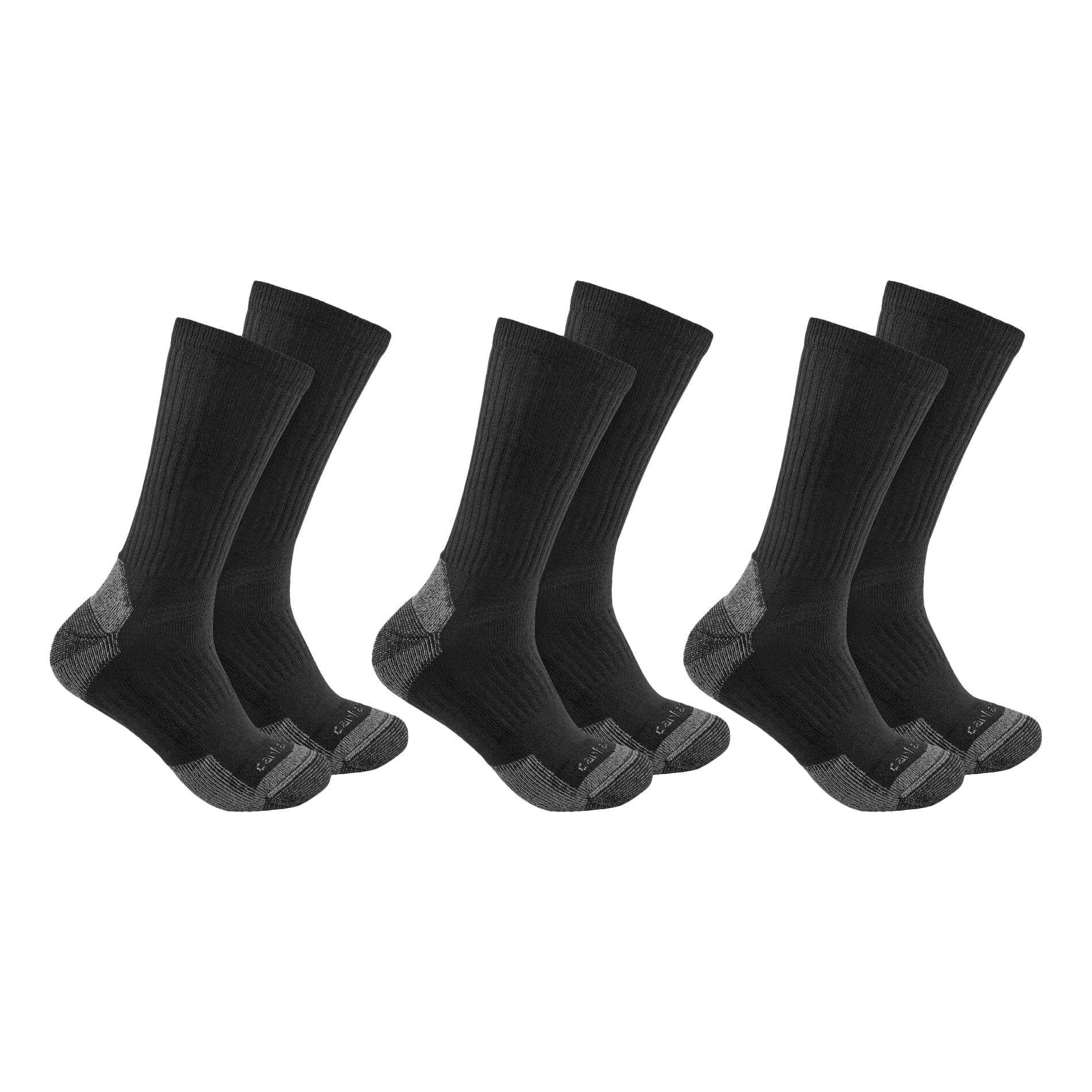 Men's Moisture Control Crew Sock - 4 Pack