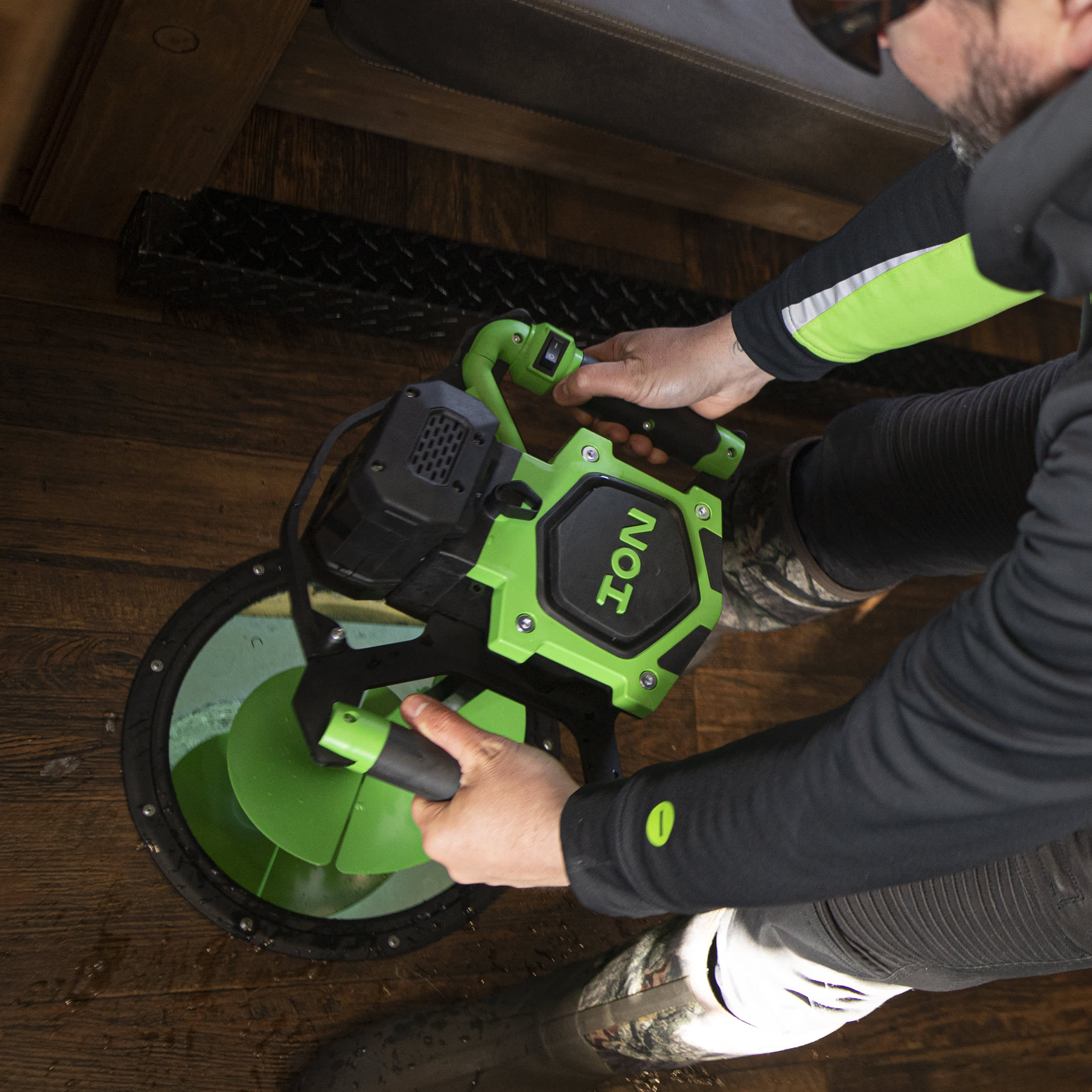 ION® Alpha Plus Ice Auger with two batteries Cabela's Canada