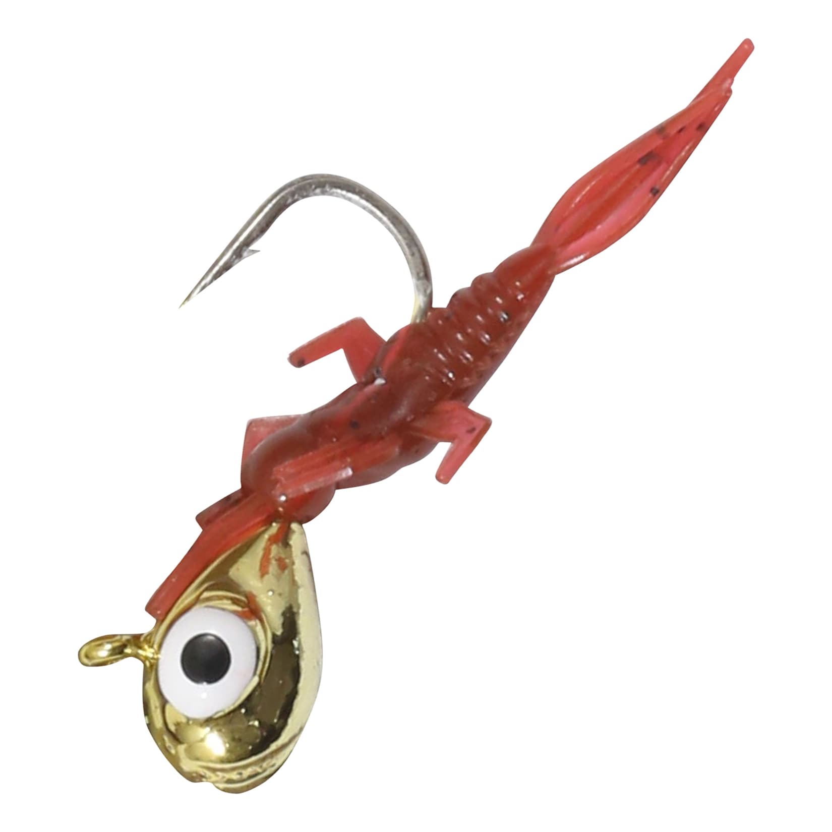 Northland Tackle Tungsten Mud Bug Jig Glo Red Jagged Tooth Tackle
