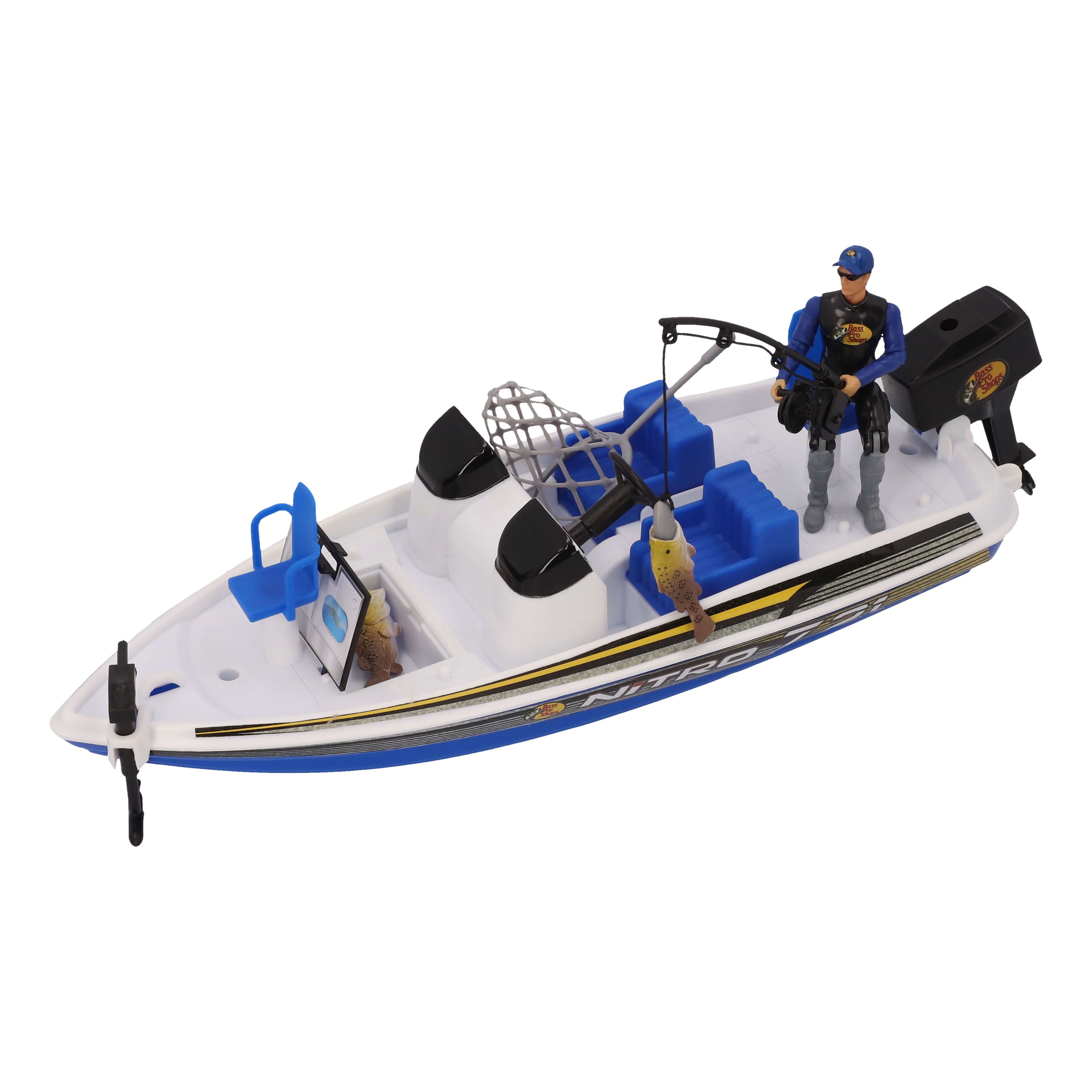 Bass Pro Shops Nitro Z-21 Bass Boat Play Set for Kids