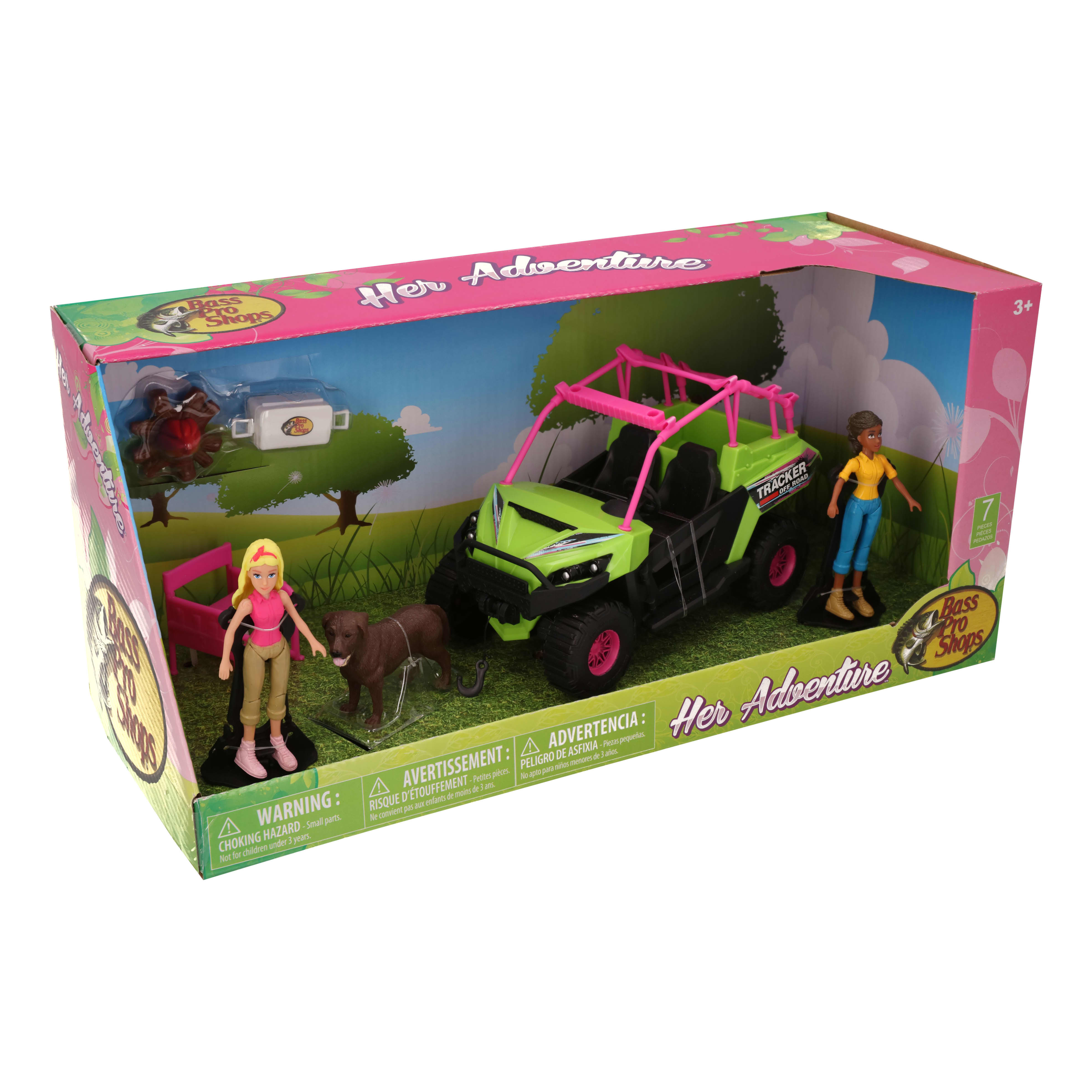Bass Pro Shops Her Imagination Adventure Side by Side Play Set