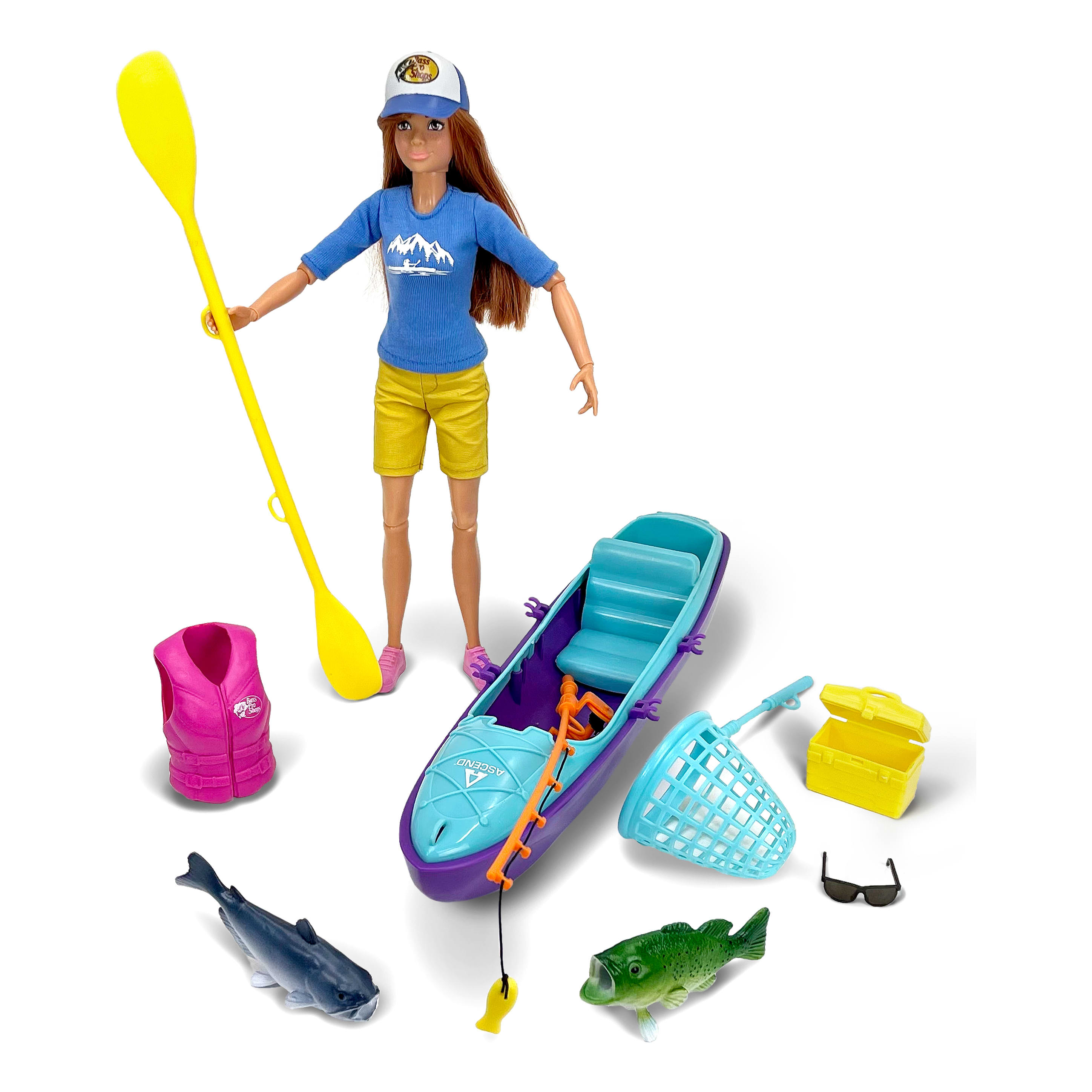Bass Pro Shops Doll Set - Fishing - Cabelas - BASS PRO - Kids' Toys