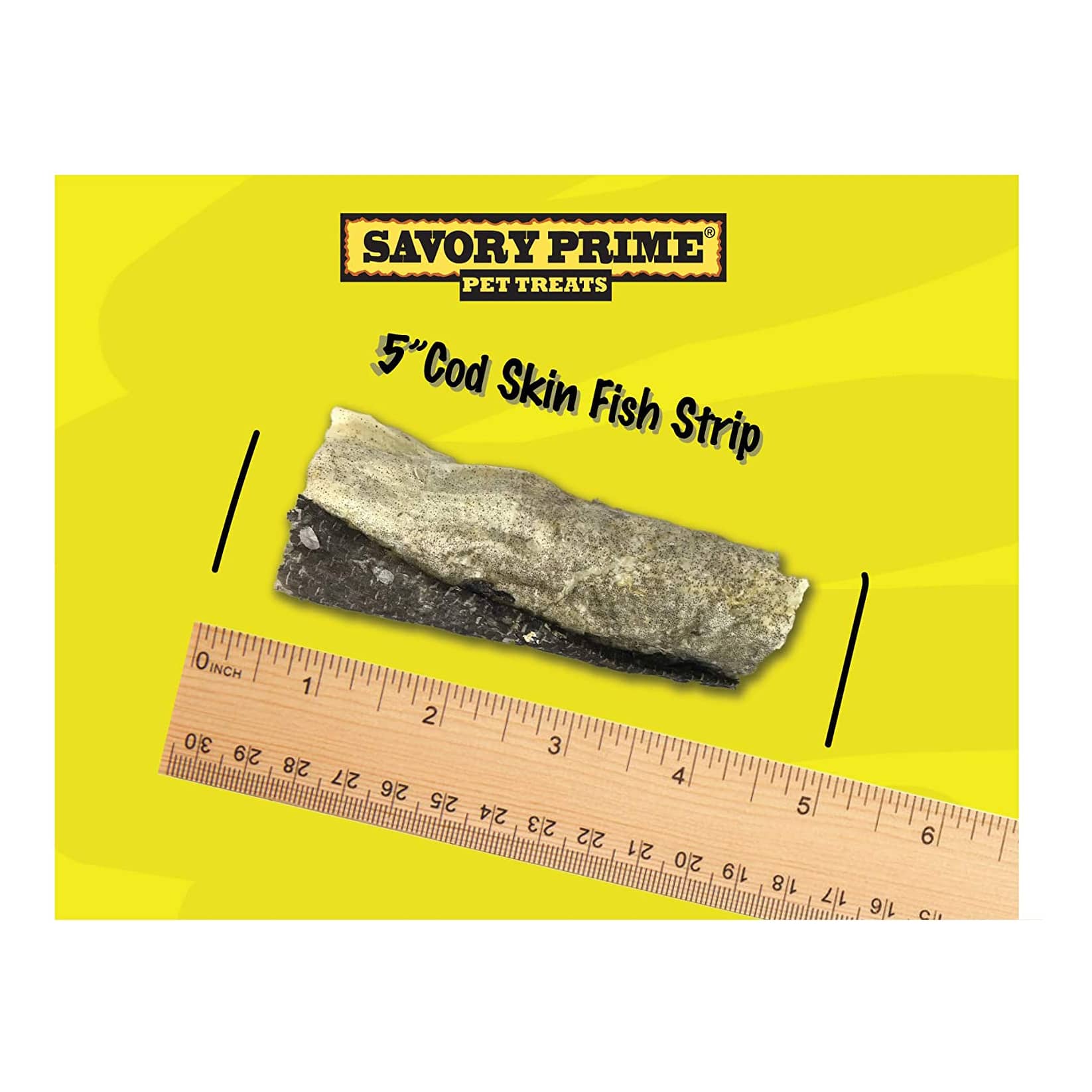 Savory Prime® Cod Skin Fish Strips - 4 oz.