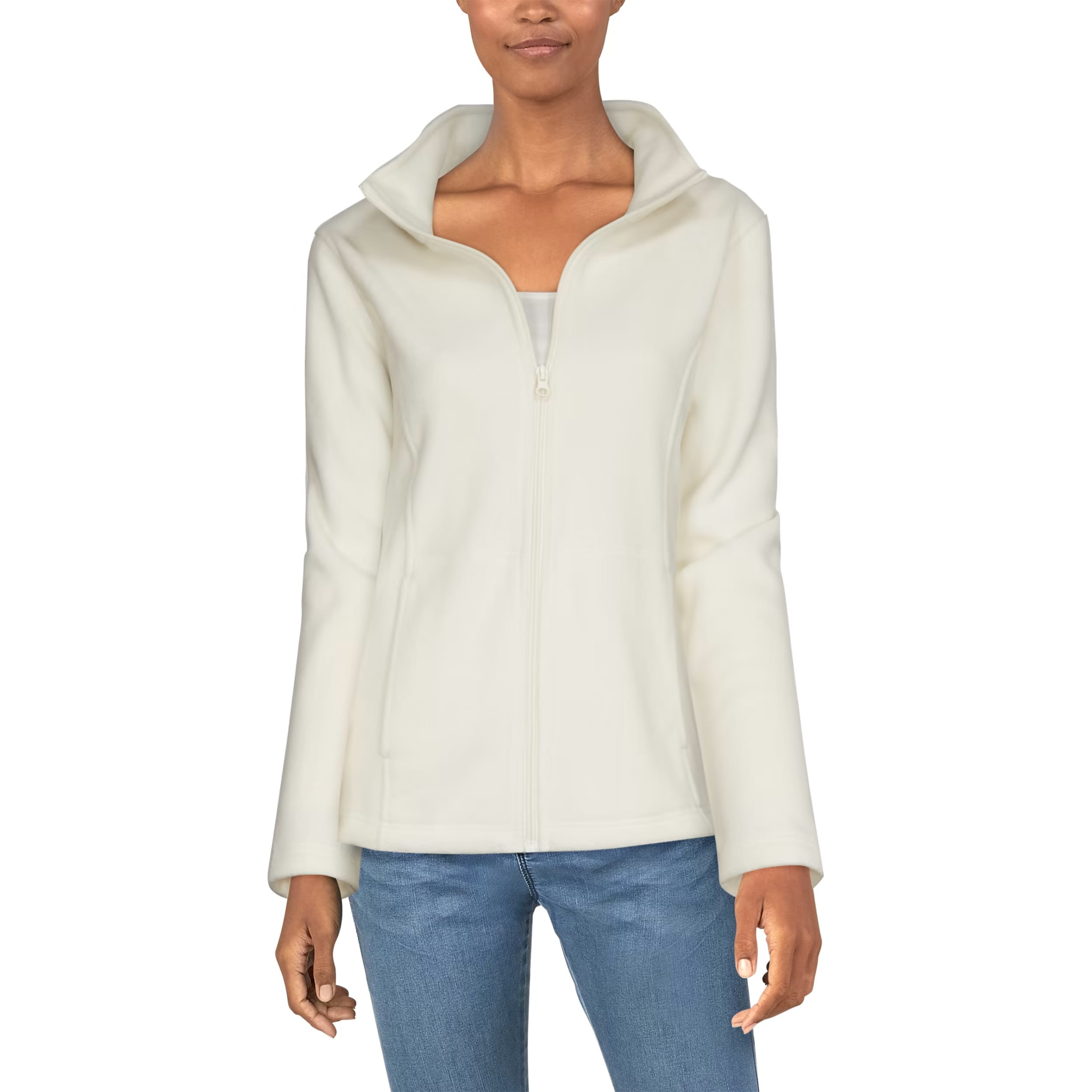 Natural reflections sweater 2024 fleece jacket for ladies