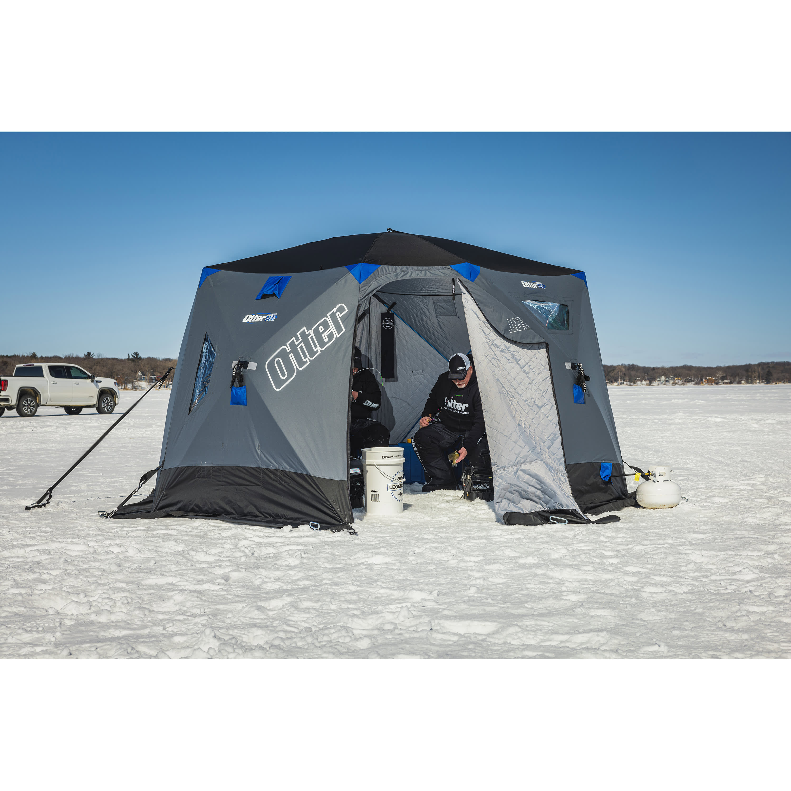 Otter ice fishing shelters discount