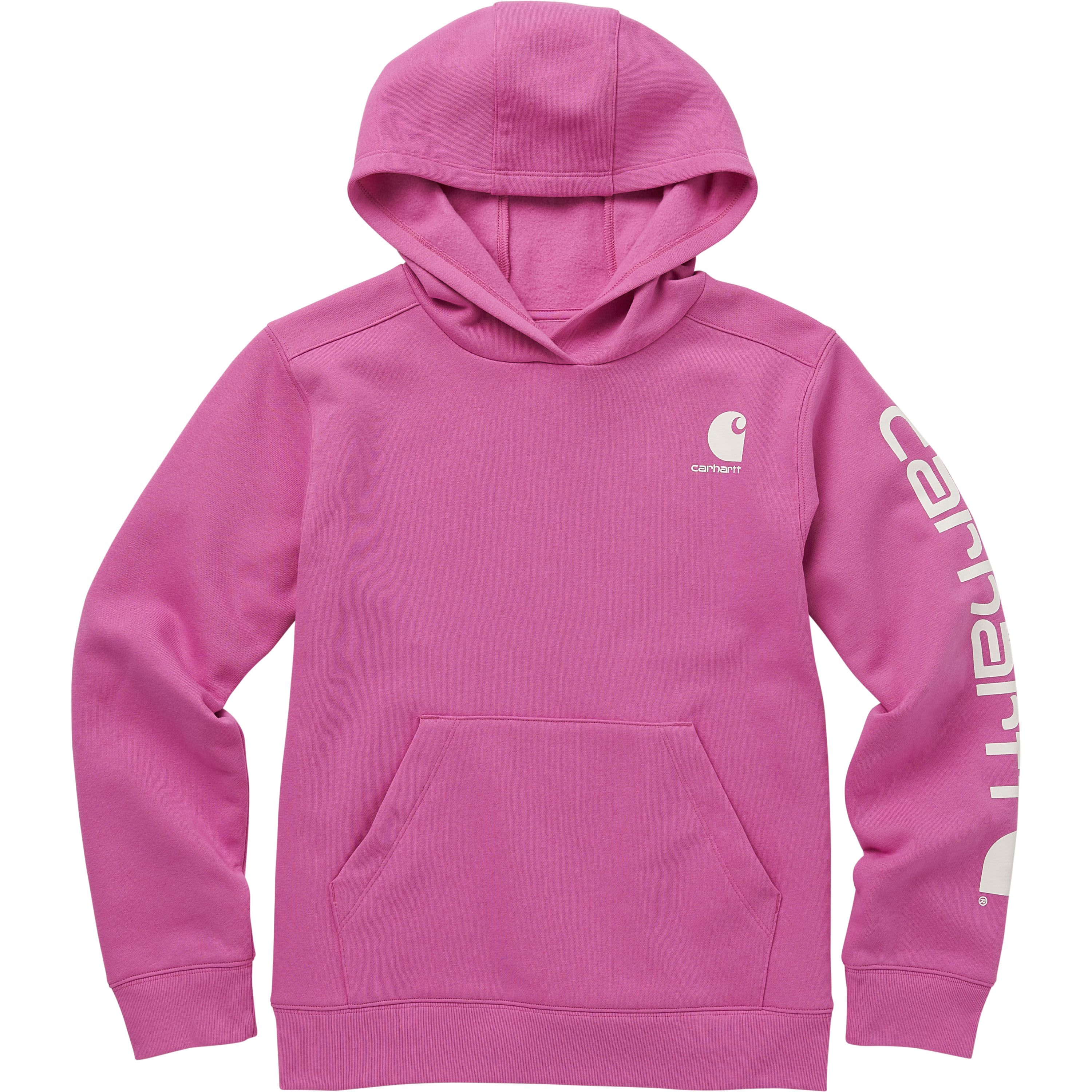 Carhartt® Girls’ Fleece Long-Sleeve Logo Sweatshirt | Cabela's Canada