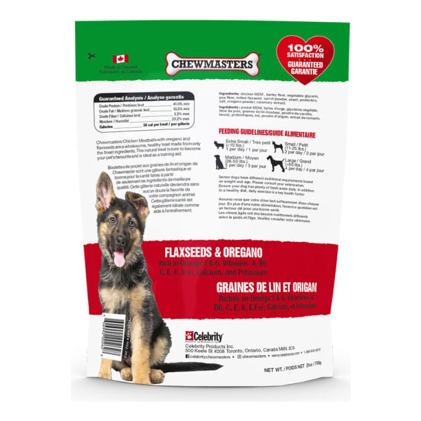 Chewmasters Chicken Meatballs Cabela's Canada