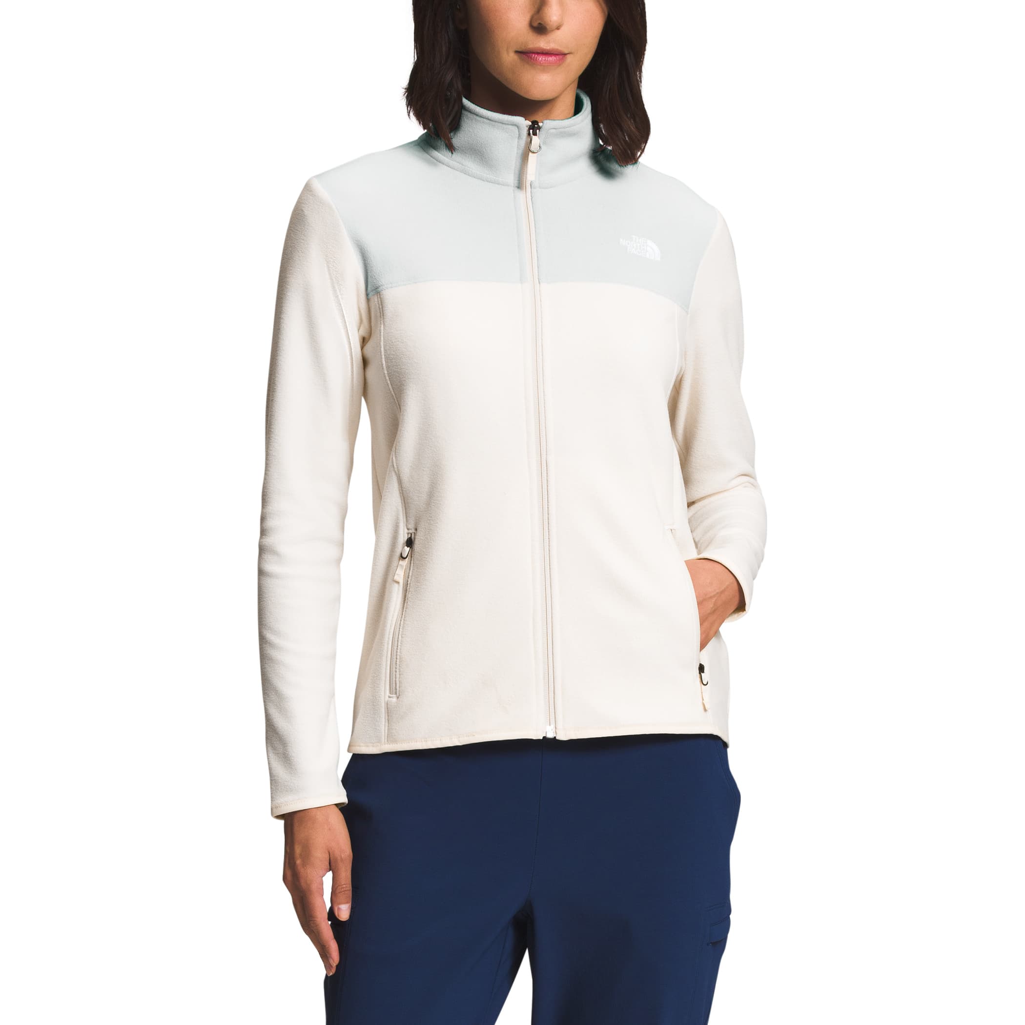 The north face glacier top delta full zip fleece