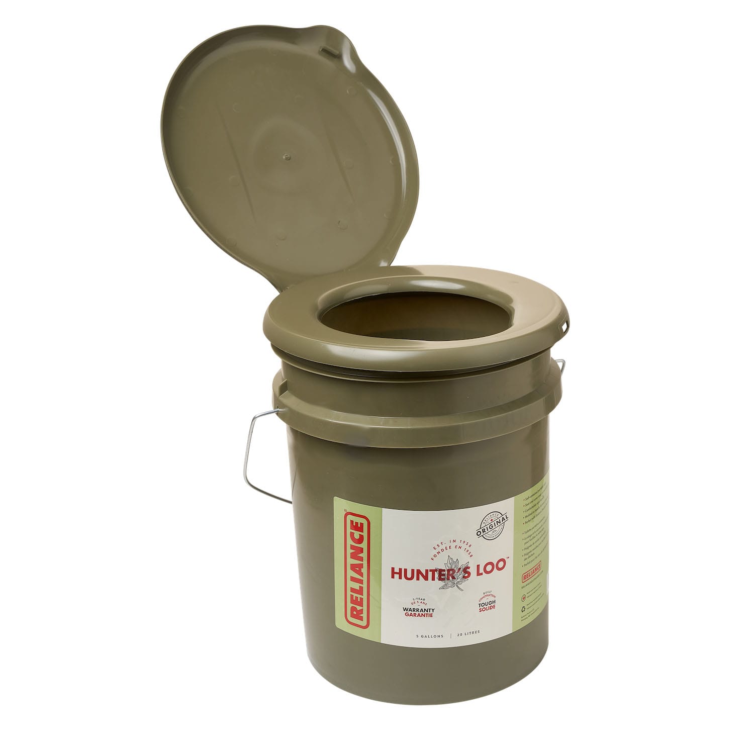 Reliance hassock portable on sale toilet