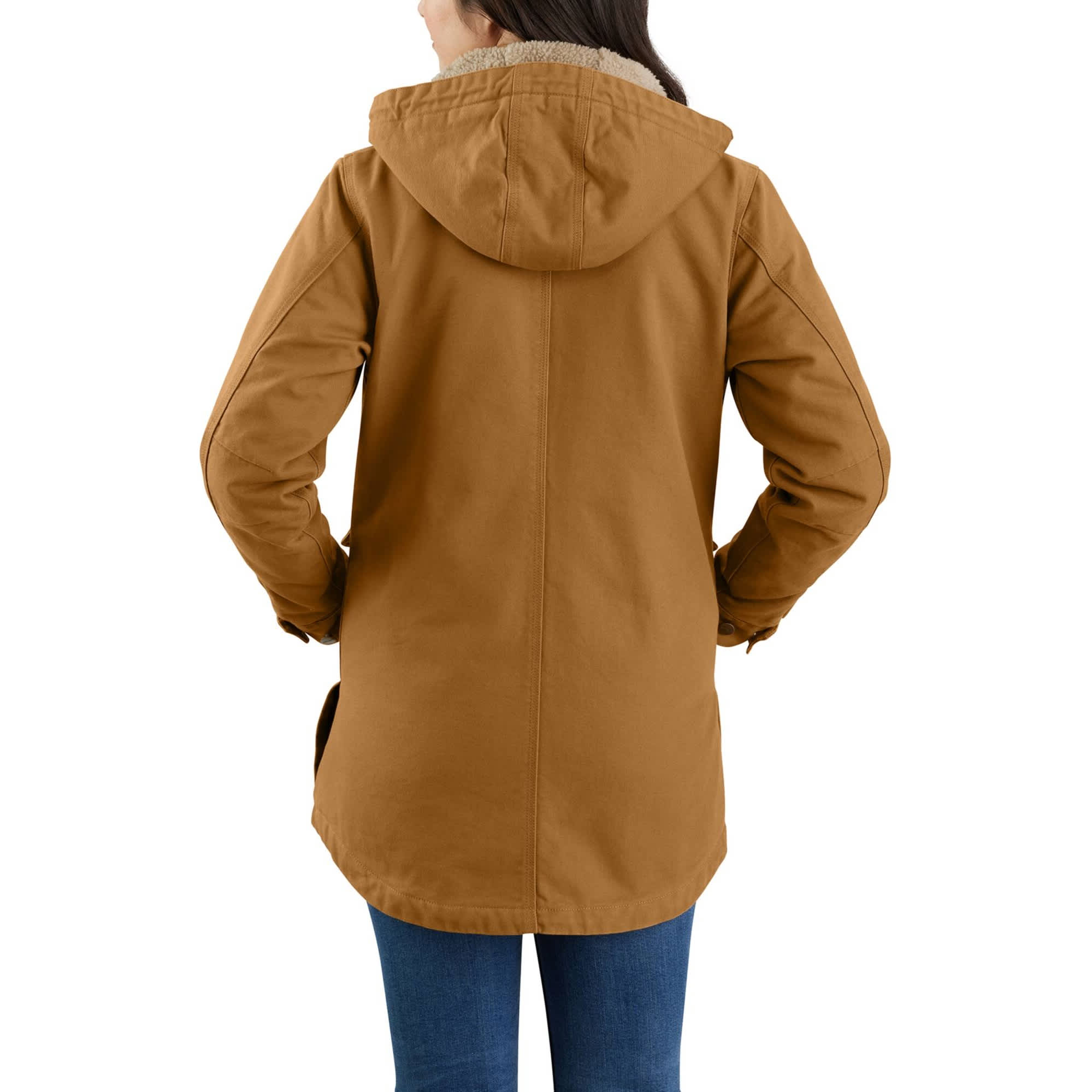 Carhartt® Women’s Loose-Fit Weathered Washed Duck Coat